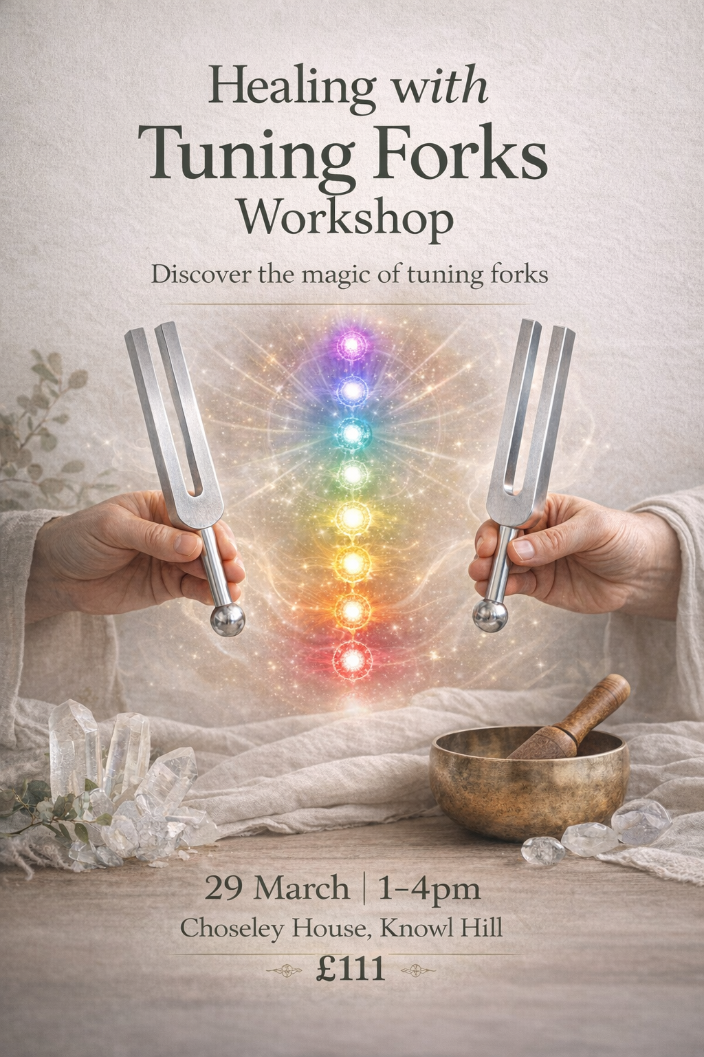 Healing with Tuning Forks - Beginners Workshop (sold out) 
