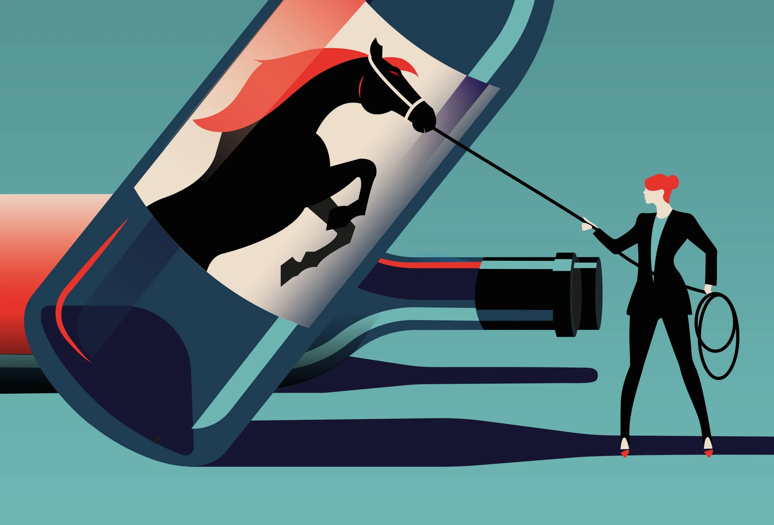 Critter wines. Horse (WSJ)