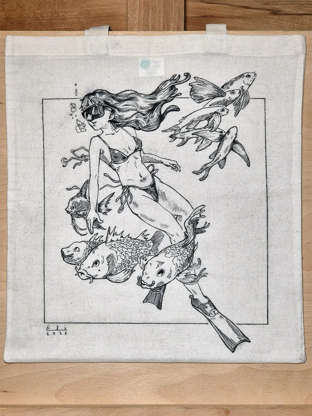 Tasche "Fishes 2"