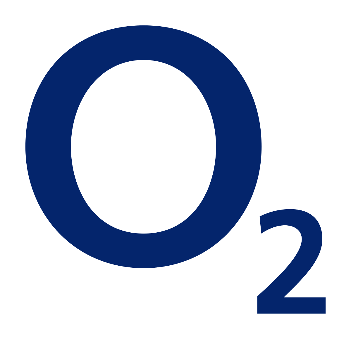 Logo for the telecommunication brand O².