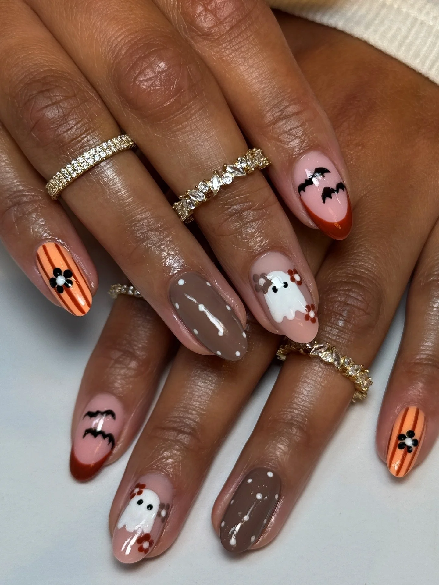 How Halloween ready are you?😉👻 

Serviced: Any service + complex design 30min
📍 34 Harlestone Road, NN5 7AG
📲 Book your next set via the link in bio

#nail #nailsnailsnails #nailsdesign #nailsart #nail3d #3dnail #bluenail #holidaynails #summernai