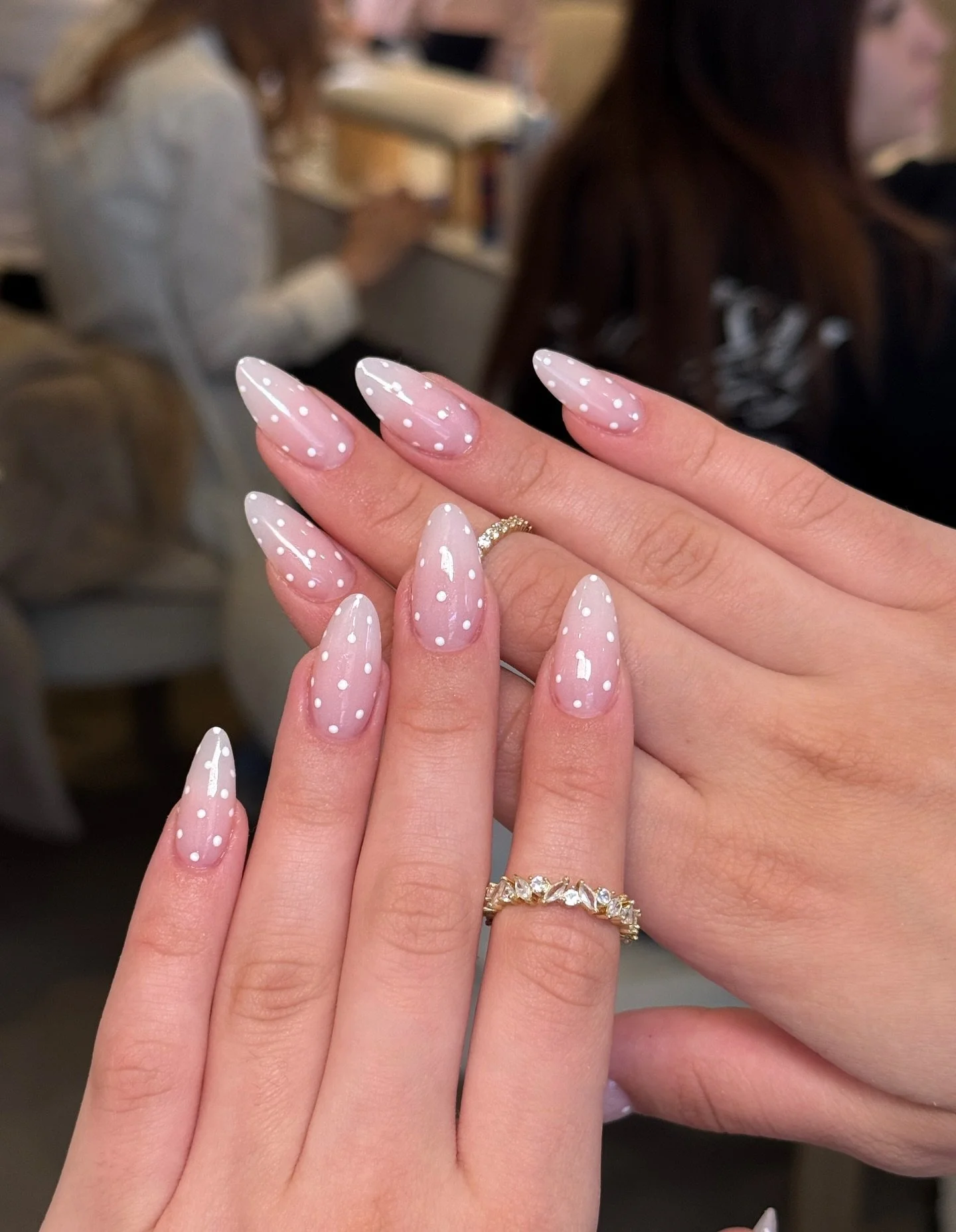 Mirror mirror on the wall, who&rsquo;s the cutest trend of them all? 🪞😉🩷

Service: Any service + Gel
📍 34 Harlestone Road, NN5 7AG
📲 Book your next set via the link in bio

#nail #nailsnailsnails #nailsdesign #nailsart #polkadot