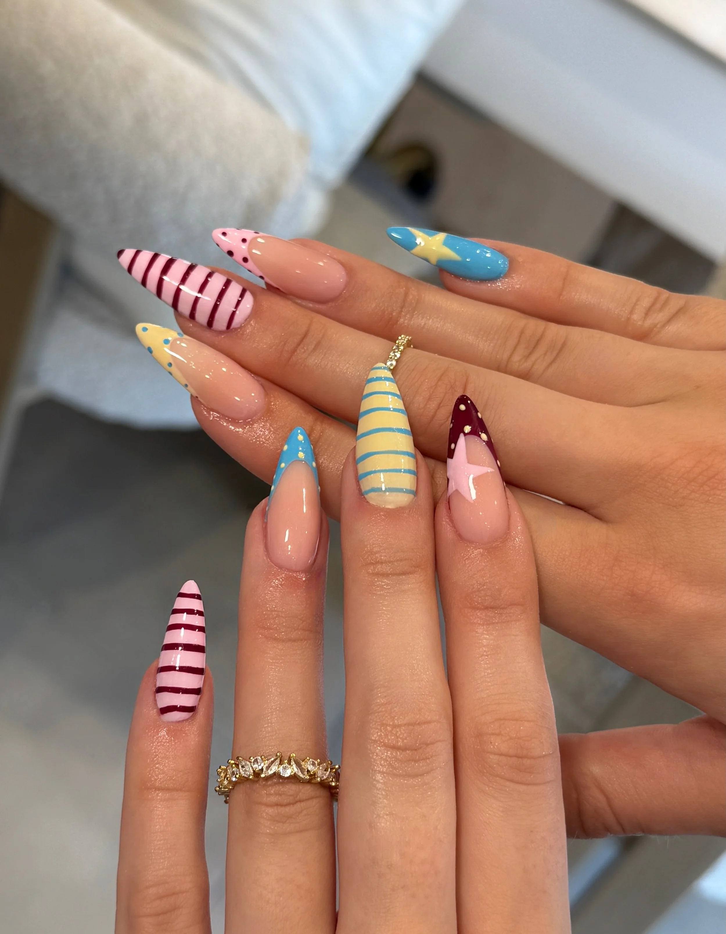 Cool girls get cool nails😉

Service: Any service + complex design 30min
📍 34 Harlestone Road, NN5 7AG
🔗 Book your next set via the link in bio
☎️ 01604 796626

#nail #nailsnailsnails #nailsdesign #nailsart #uknails