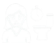 A woman managing symptoms of a weak pelvic floor and urinary incontinence, highlighting the common daily struggles treated at our pelvic floor clinic.