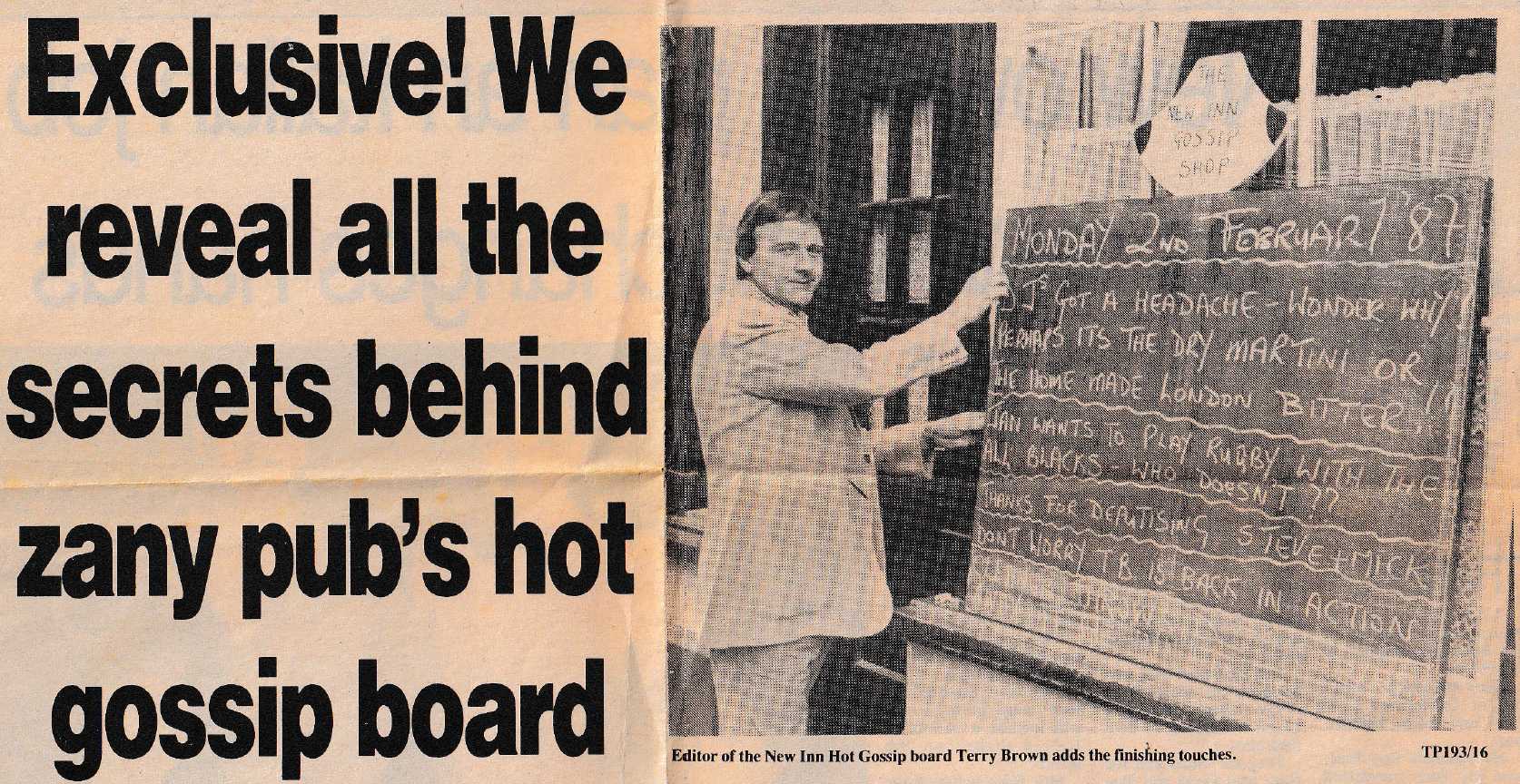 Hot Gossip article Thanet Gazette.png