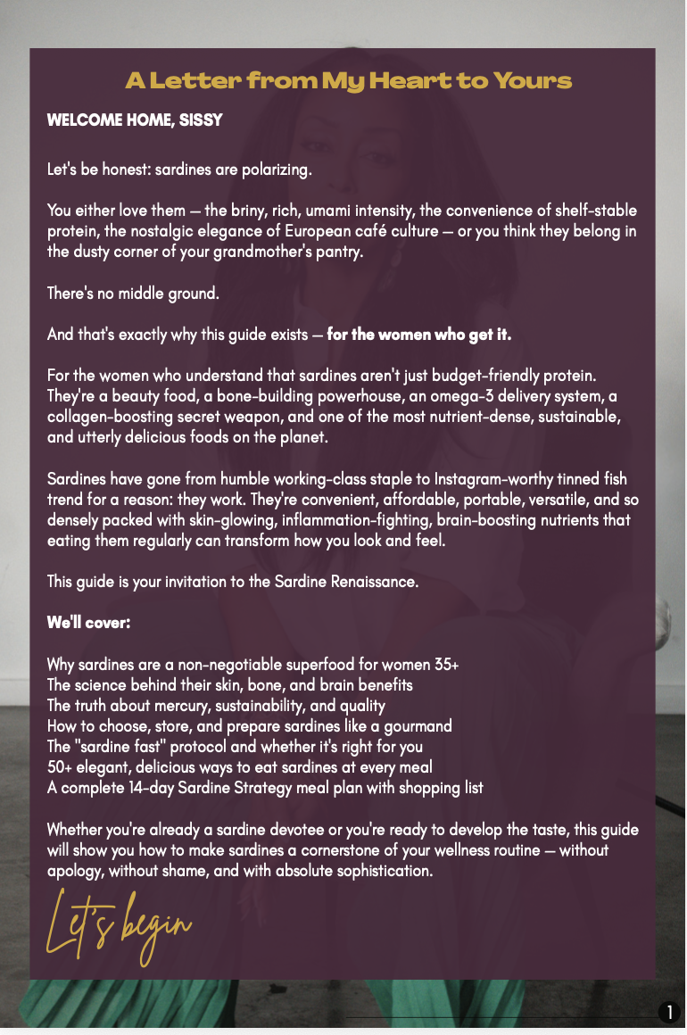 The Sardine Strategy by Nicci Morris - Welcome.png