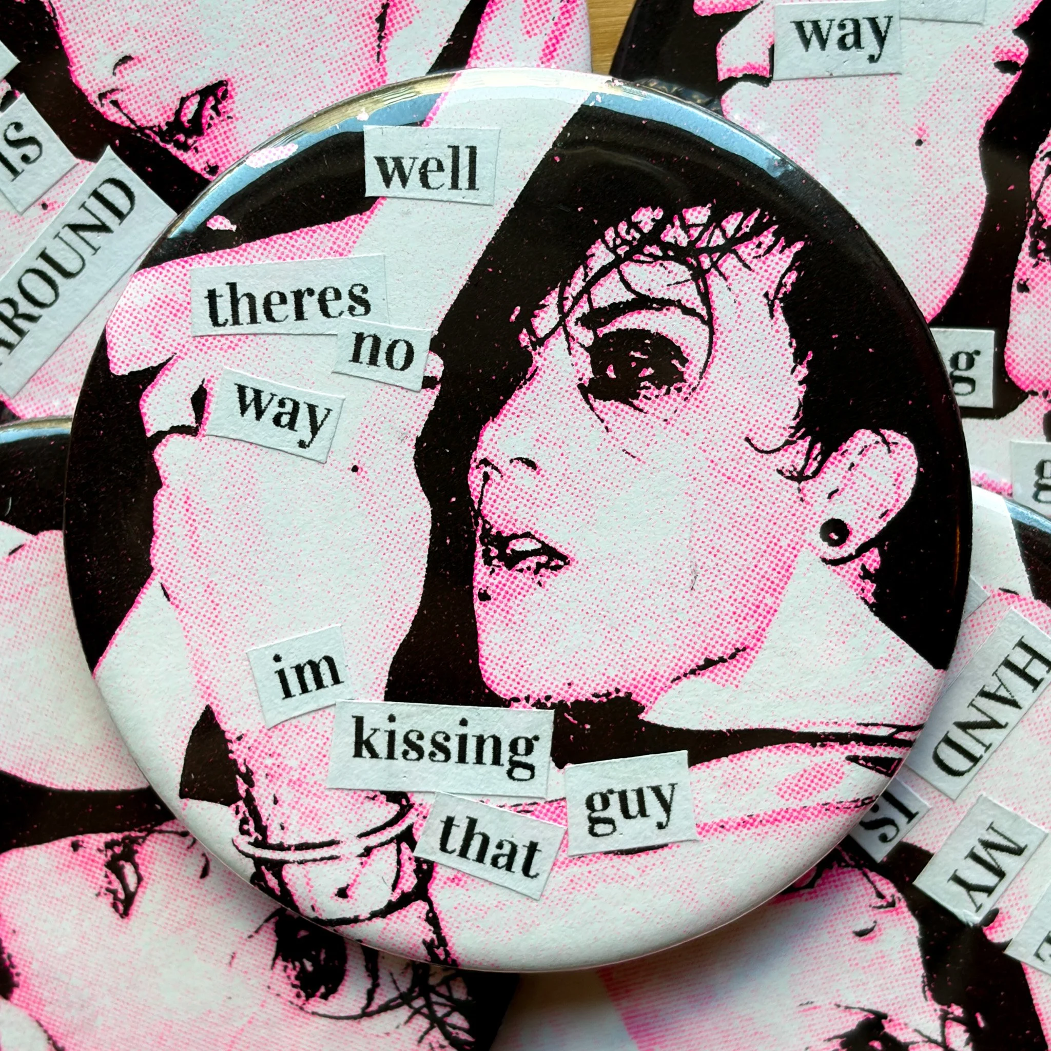 Give Em Hell Kid Frank Badge