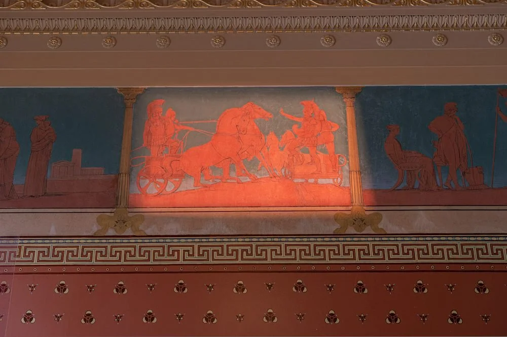 How to be a hero: a view of the Flaxman frieze at Holmwood House