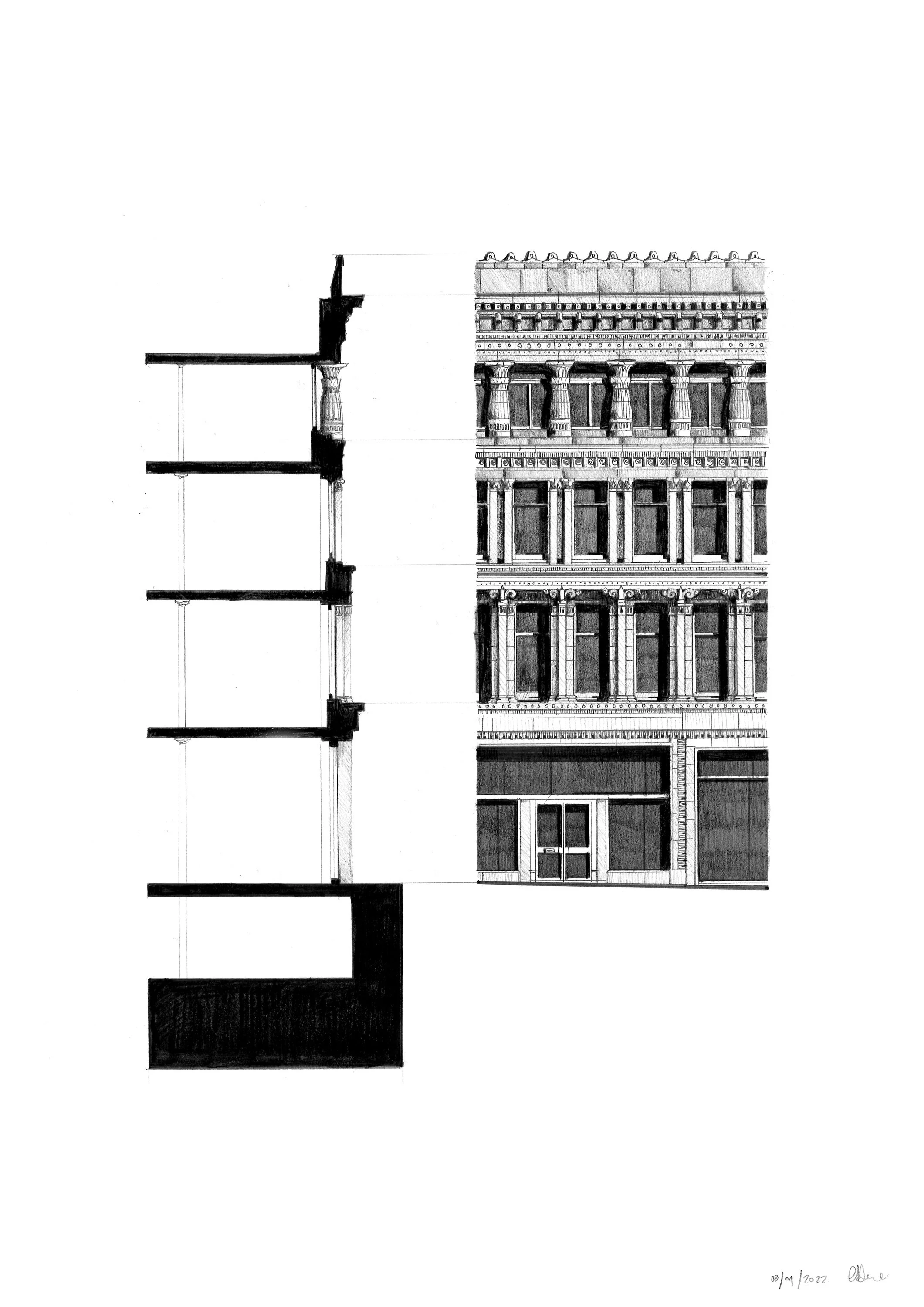 Chris Dove - Egyptian Halls Study