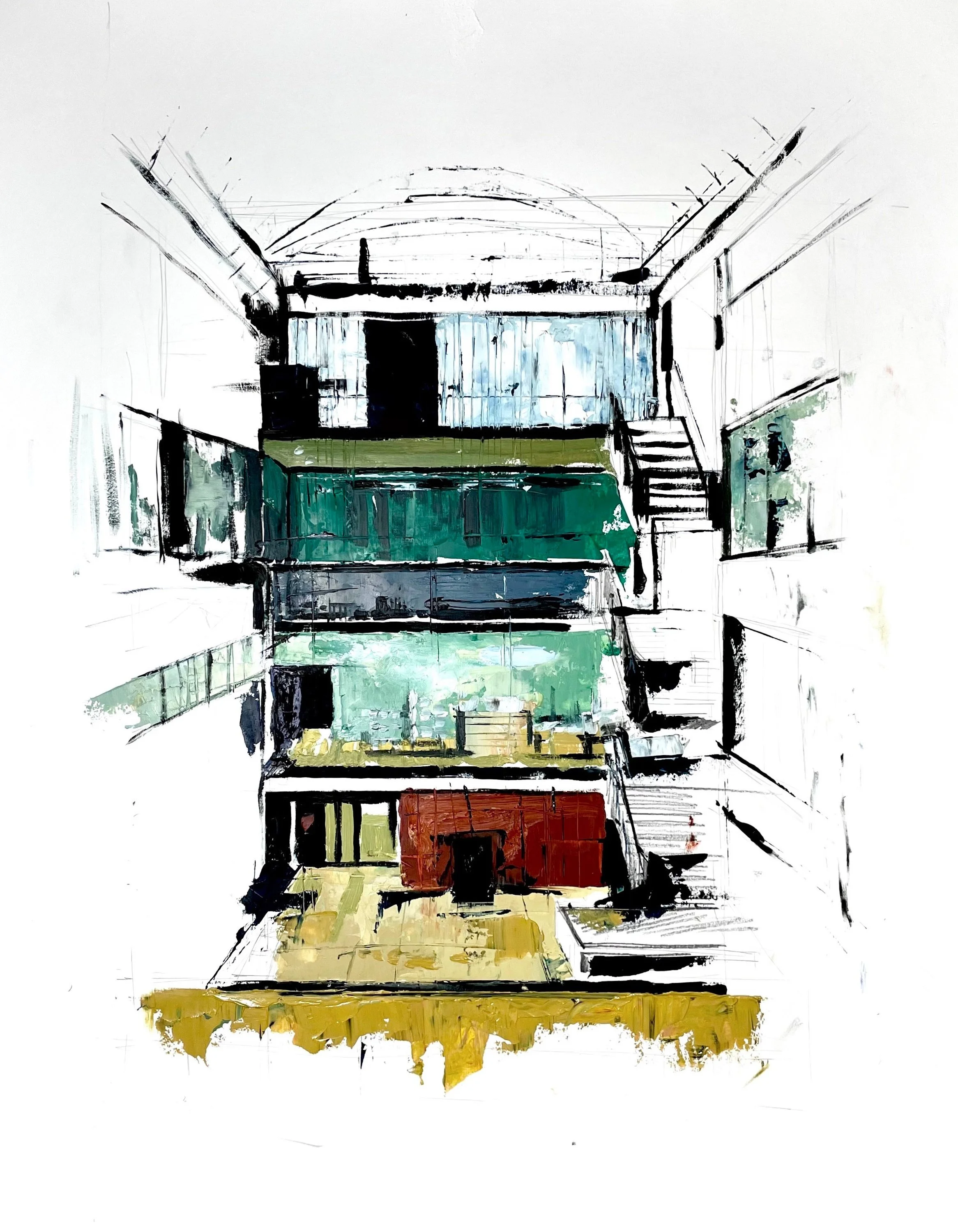 Wanxin Xiao - Central Saint Martins Building, Kingscross Campus