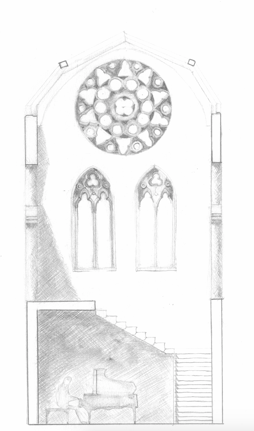 Tony Minichiello - St Andrew’s Hertford, north transept, section