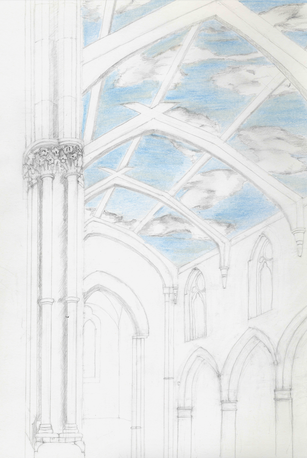 Tony Minichiello - St Andrew’s Hertford, nave view