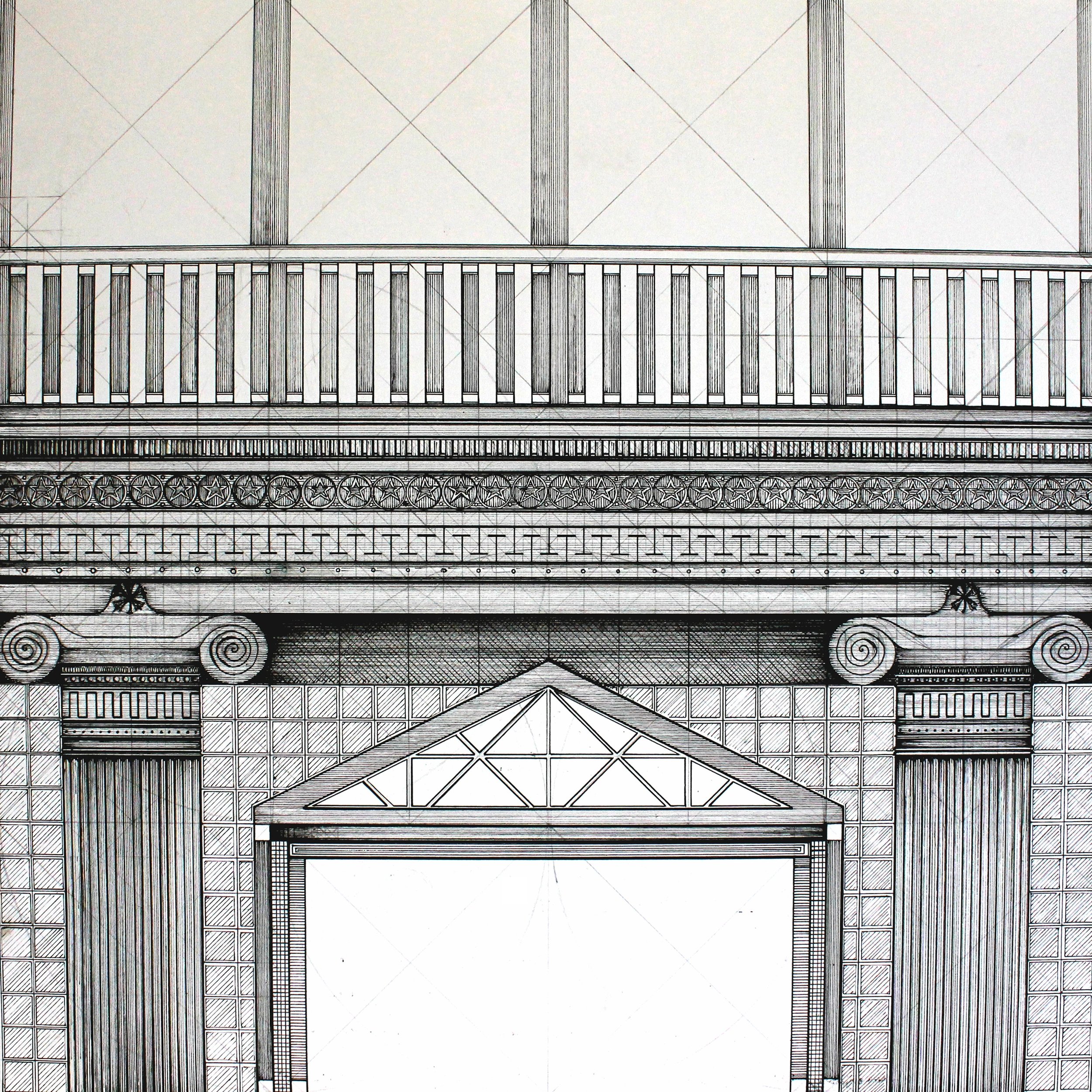 Martin Bolton - Interior detail of Caledonia Road Church