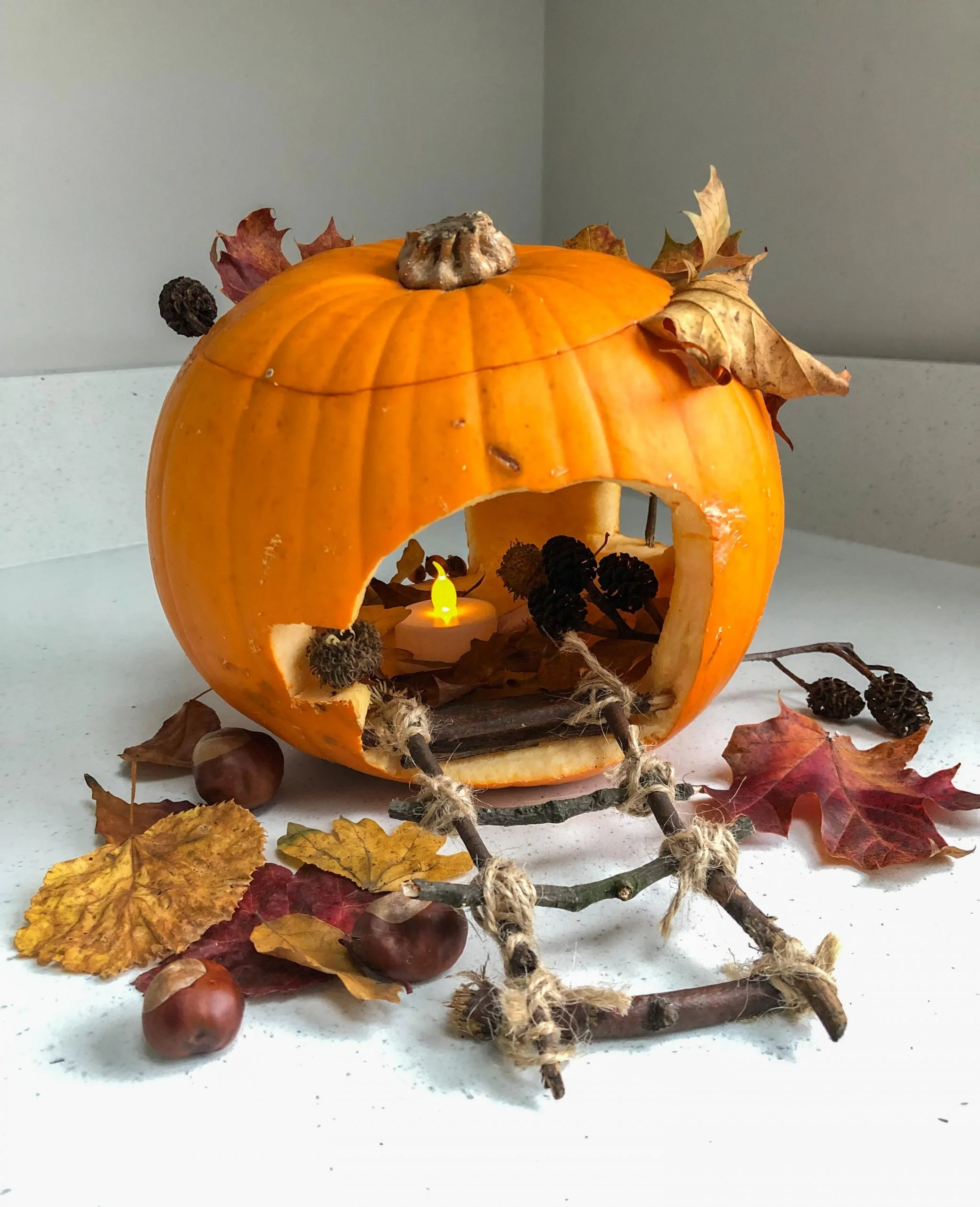 Dag van de smaak in Halloweensfeer