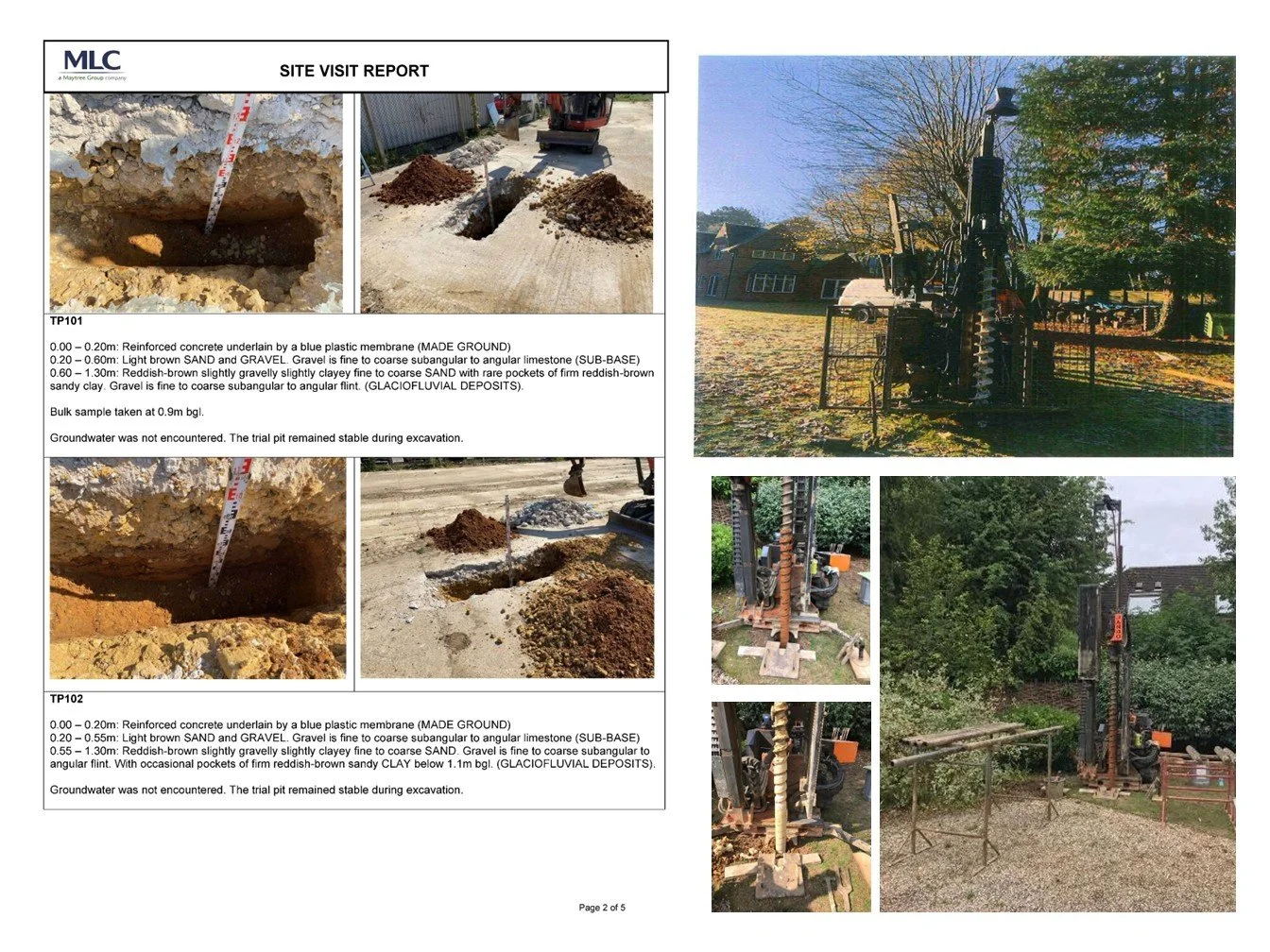 Ground and Site Investigations