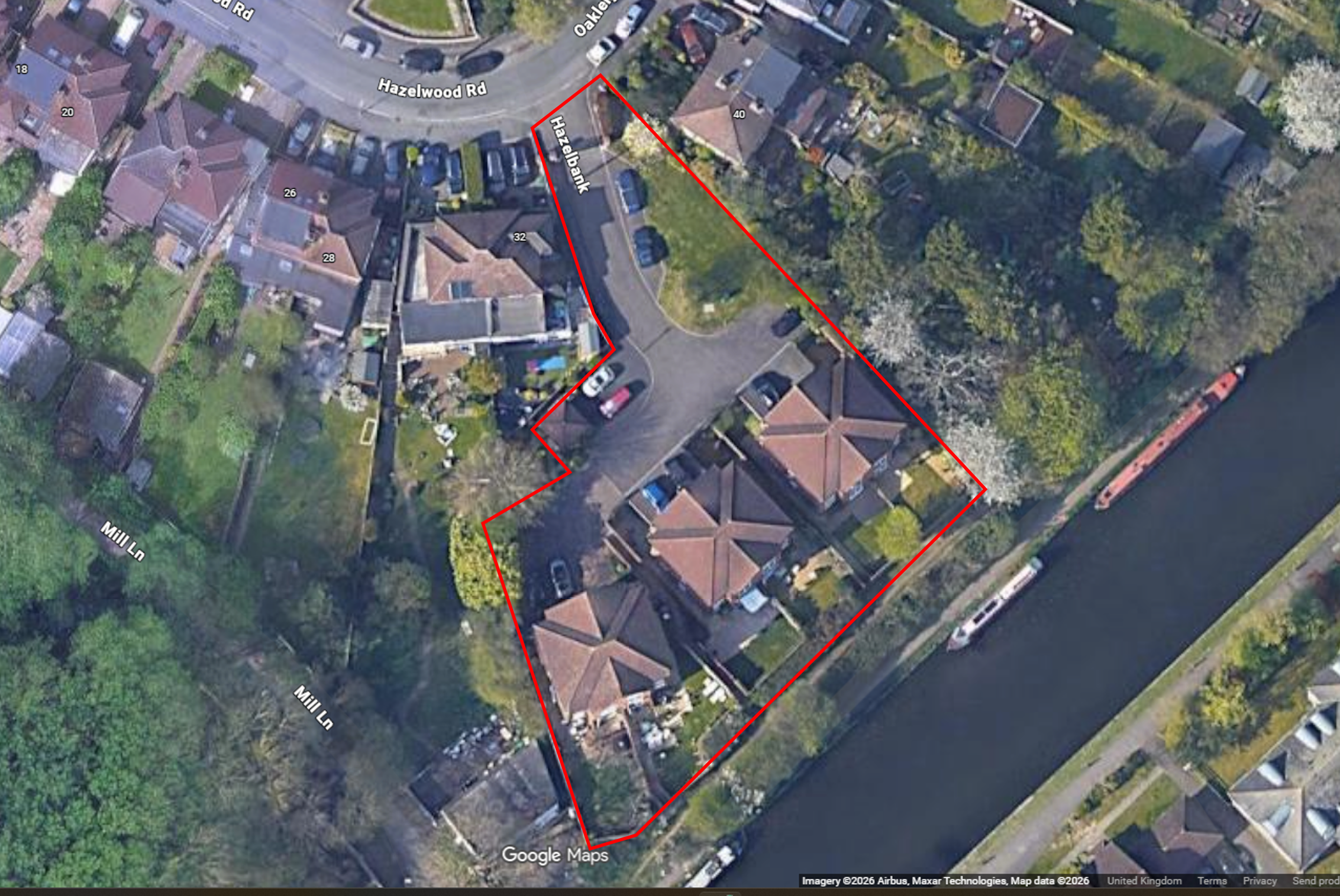 The Hazelbank Residential Development - 6No. Semi-detached properties over 3-storeys cut into the sloping terrain