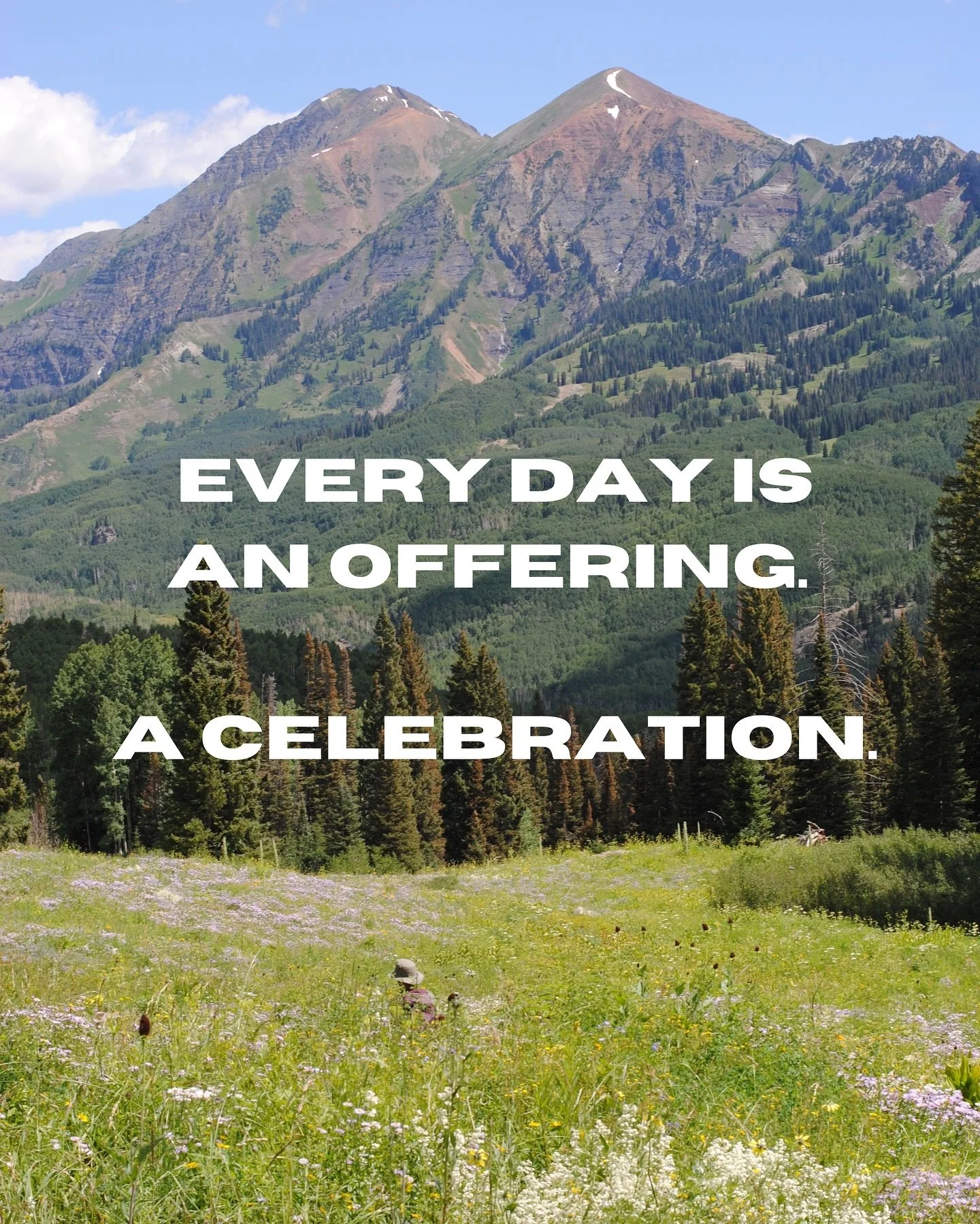 Gratitude is the door to abundance