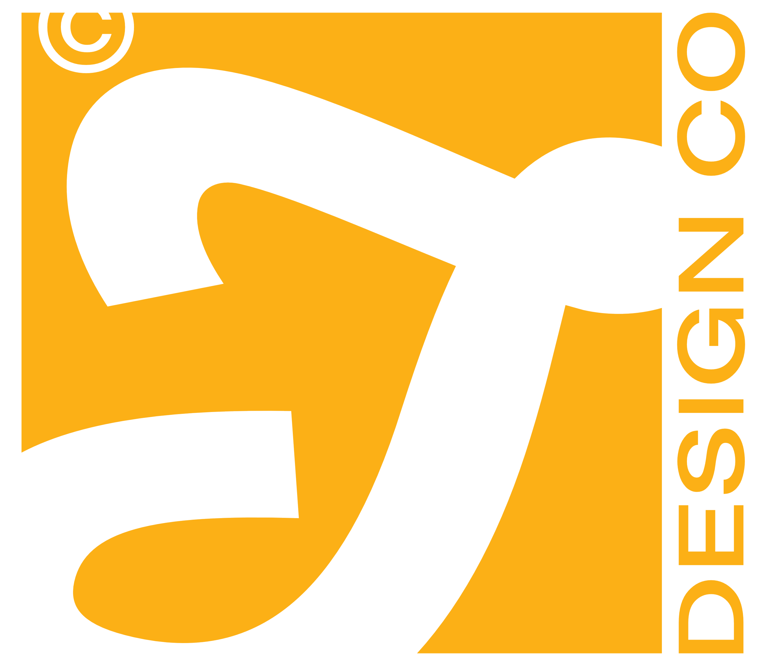 YouTube Kids logo with a black musical note and the words "Design" on the side, set against a yellow background.