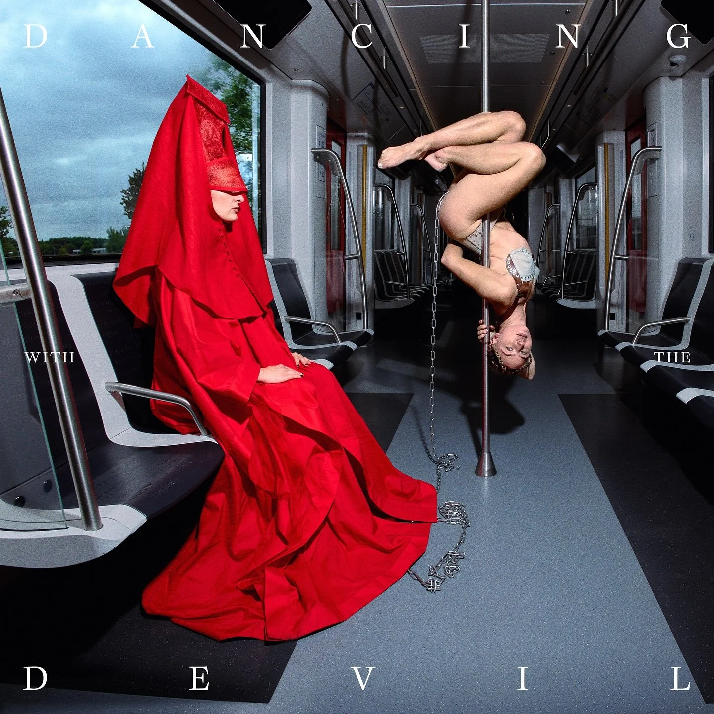 Ok babes, next week my new album Dancing with The Devil drops, and THIS is the artwork 🙀 Isn&rsquo;t she stunning? Shot by my friend and incredible photographer/creative talent @mikejurrien, who helped bring my vision to life. Thank you so much!!! ❤