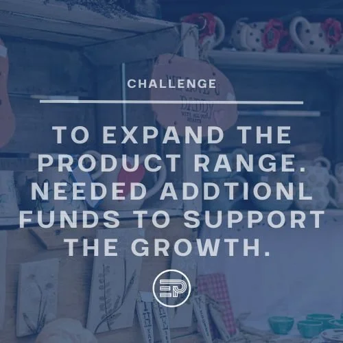 Cash Flow Finance for Market Stall 