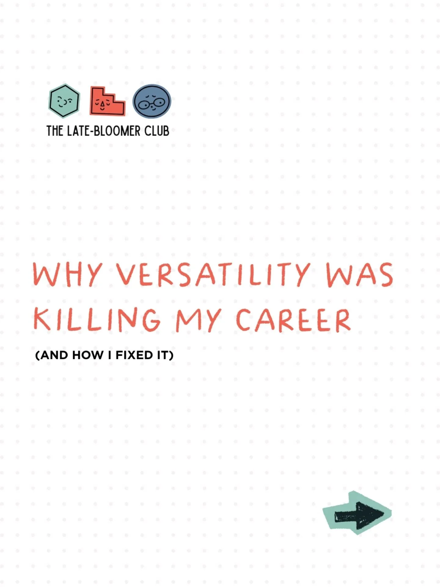 I spent 10 years being forgettable because I was too versatile. 😅

The creative industry doesn't reward people who can do everything&mdash;it rewards people who do ONE THING exceptionally well.

Dr. Seuss could have illustrated realistic nature guid