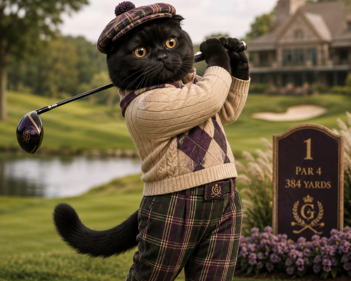 Fore the Love of Felines