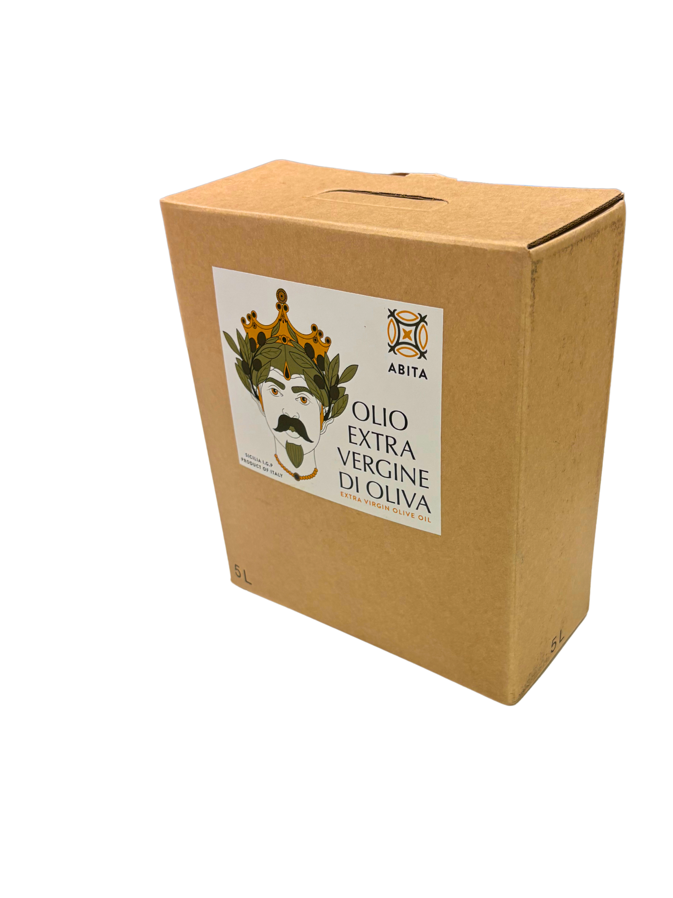 Bag in Box 5L - Olio Extra Vergine di Oliva Abita IGP Sicilia