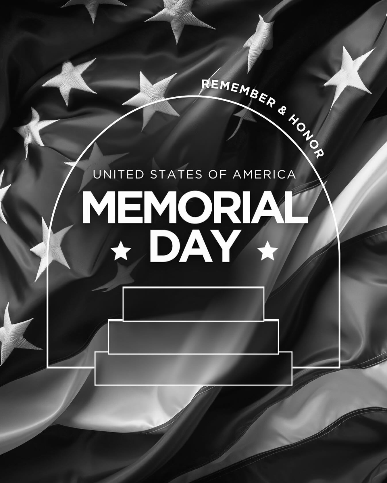Today we honor and remember the brave men and women who gave their lives in service to our country. We are forever grateful for their sacrifice and the freedom it provides 🇺🇸

&ldquo;Greater love has no one than this: to lay down one&rsquo;s life f