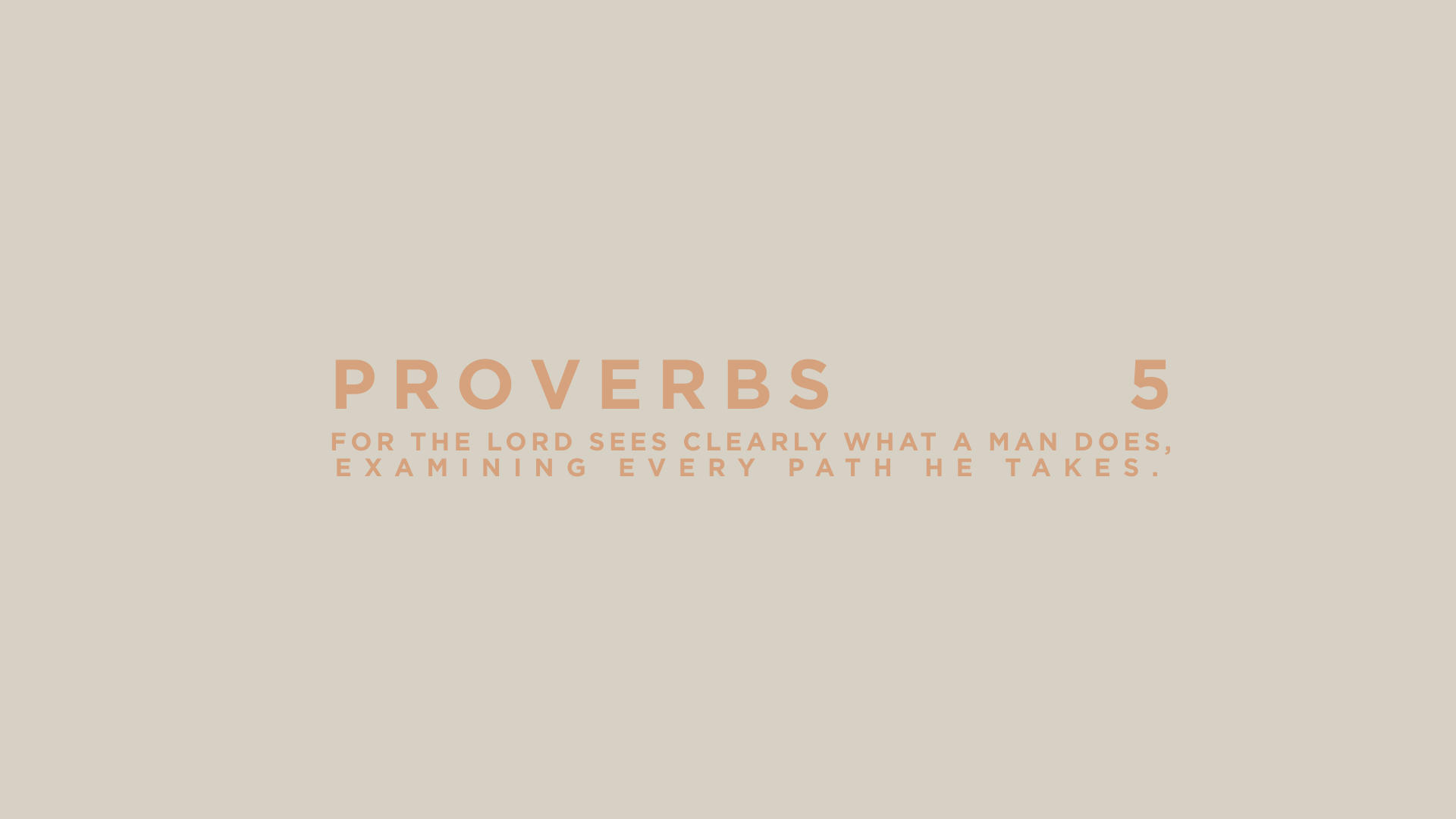 Proverbs 5