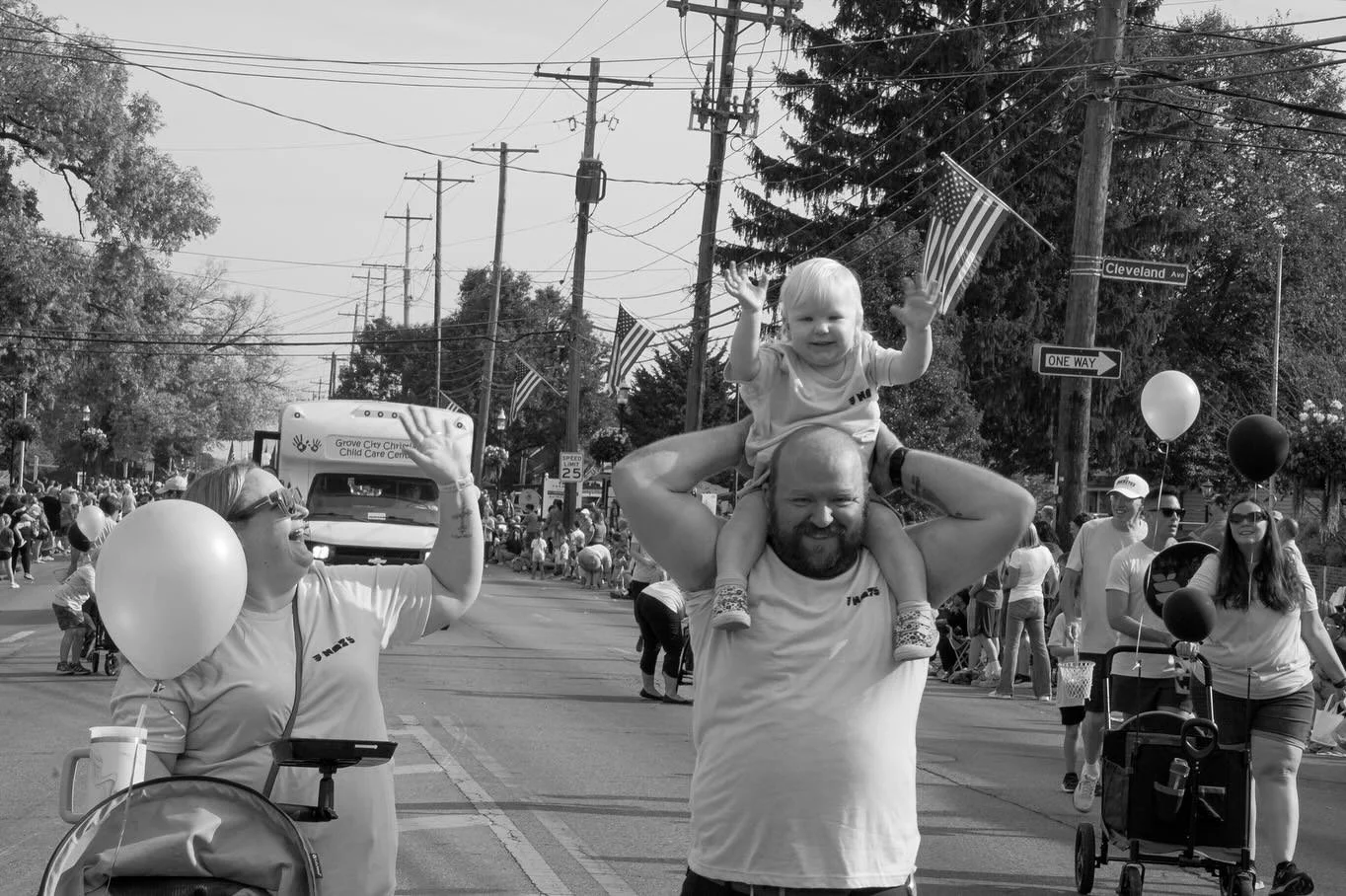We will remember this day forever! Thank you for joining us at the annual Arts in the Alley parade right here in our hometown of Grove City. We are so blessed to serve this community each and every day&mdash;and every step we took in the parade was a