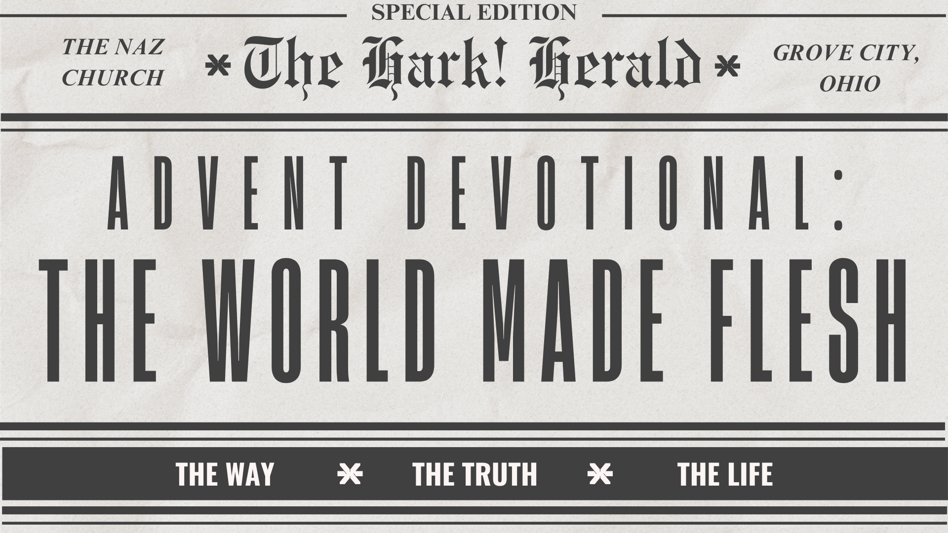 The Word Made Flesh | Merry Christmas 