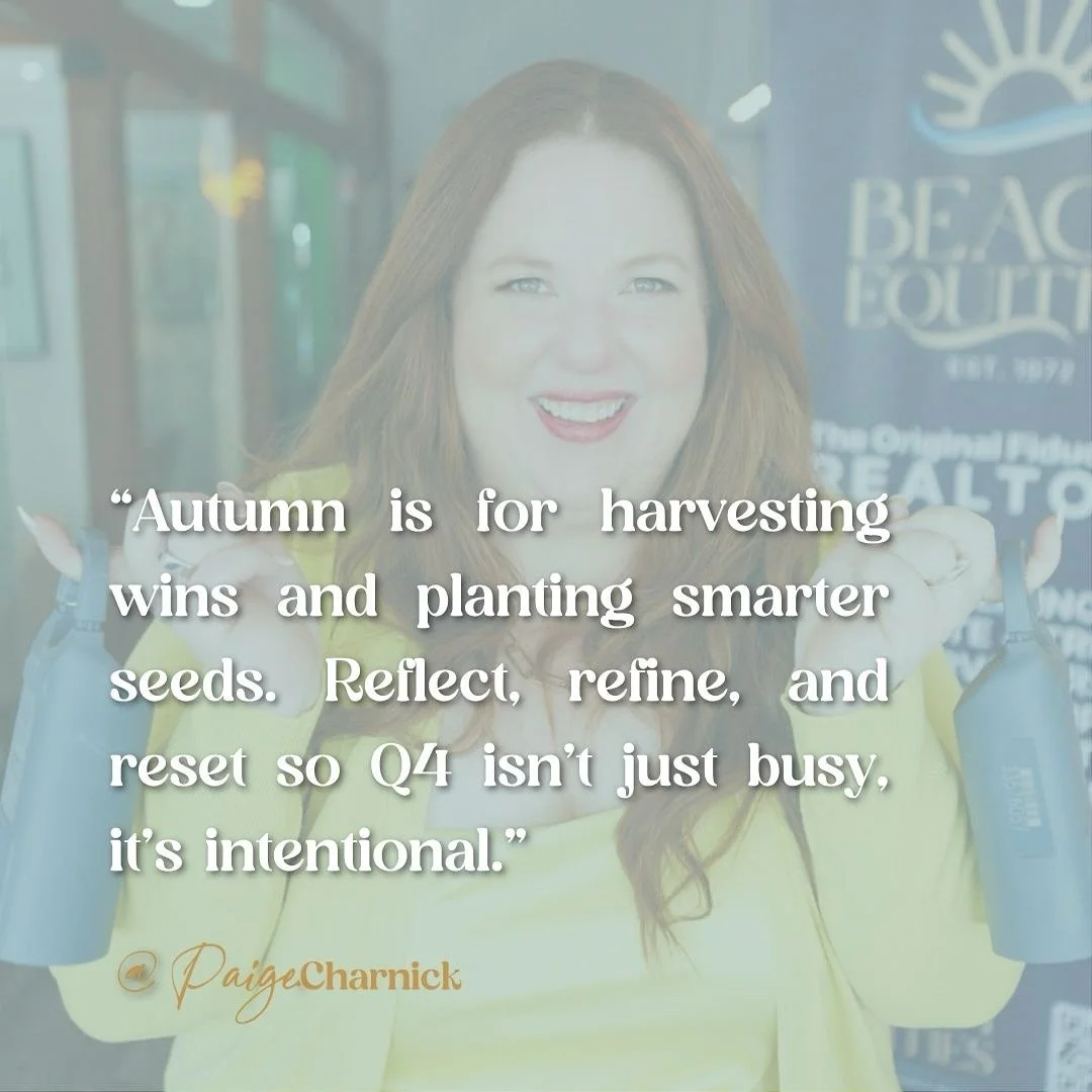 Autumn isn&rsquo;t just about cozy vibes (though I do love that too)&hellip; but it&rsquo;s about strategy season over here!

Harvest the wins you&rsquo;ve built, plant smarter seeds for what&rsquo;s next, and set the tone for an incredible Q4 into 2