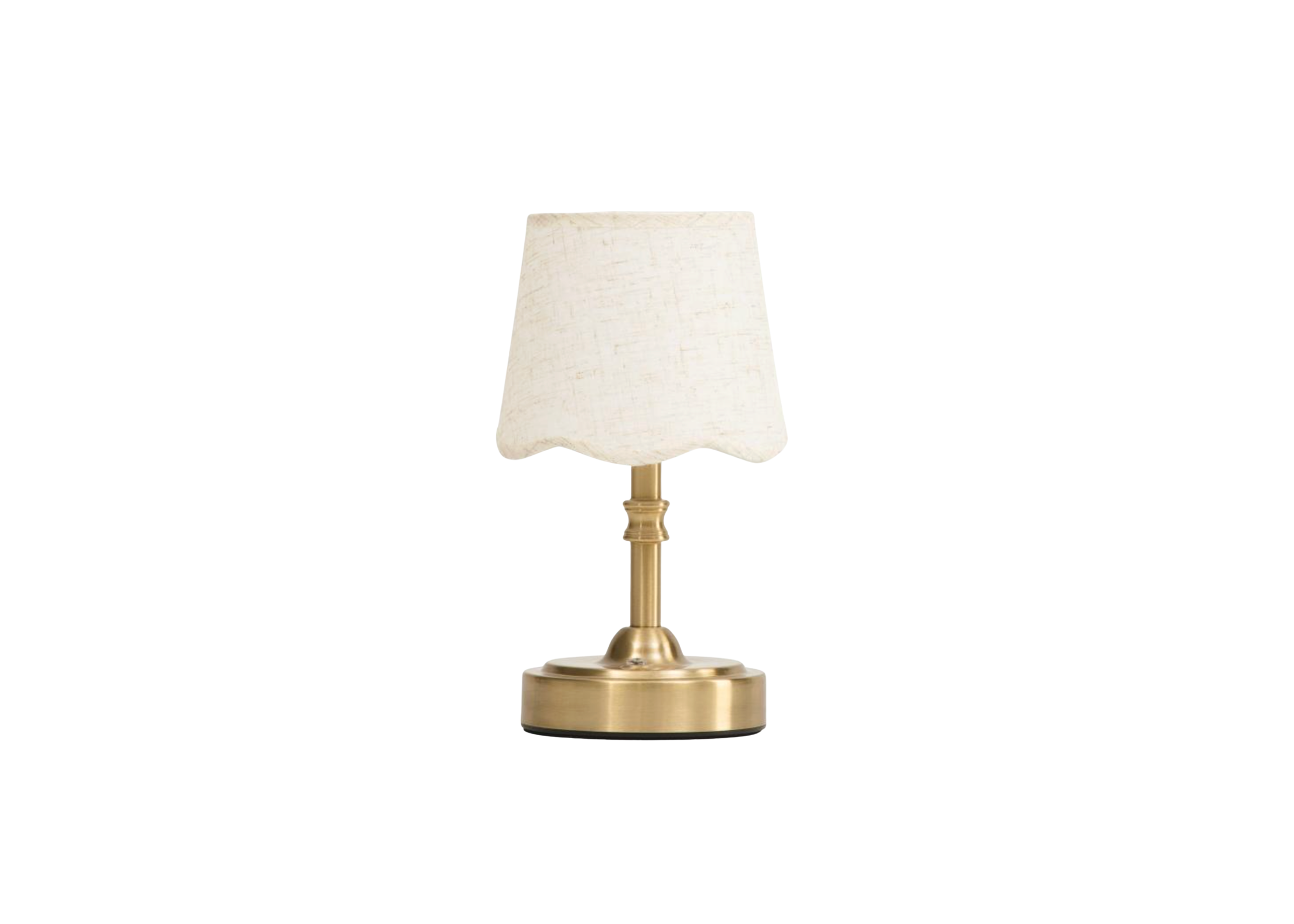 Bri Natural Scallop Mini Lamp