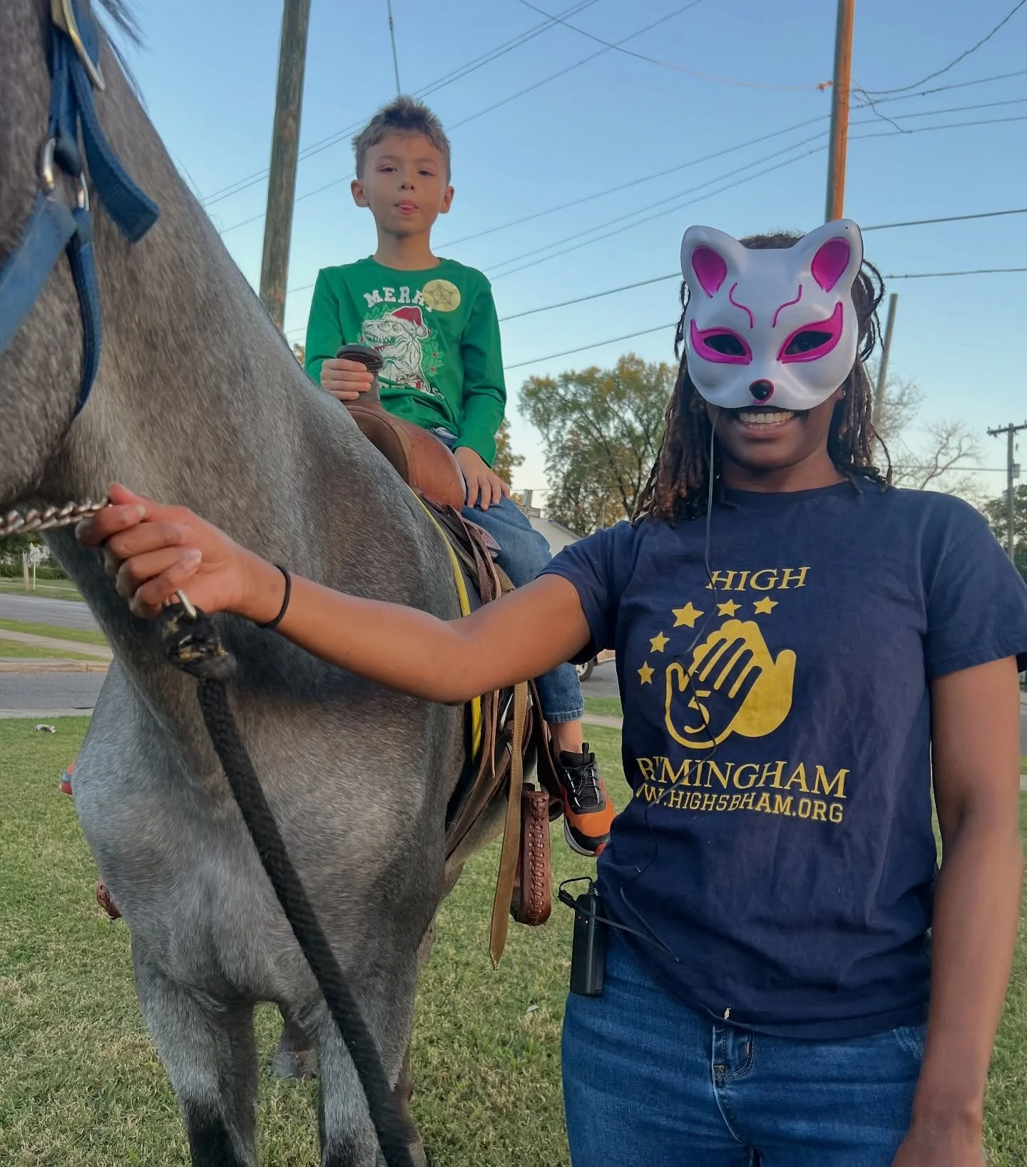 Yesterday, we kicked off our Annual #EerieSpookyRiders tour at Smithfield housing community. 
@sheriffmarkpettway and @jeffcosheriff sponsor this annual tour giving our communities a safe way to enjoy the spooky season and bridging the gap between la