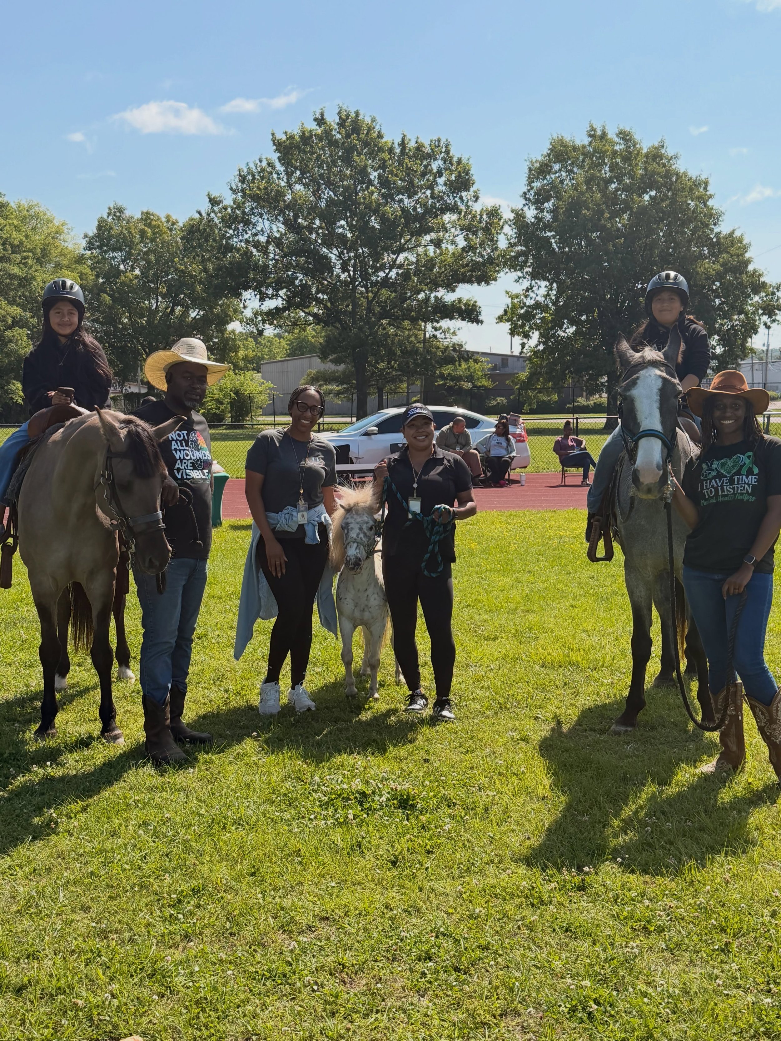 Mental Health Awareness month means Equine Day Camps at Various @bhmcityschools 
The SEL department at BCS is dedicated to ensuring students receive innovative and effective Social Emotional Learning experiences that support their overall wellbeing a