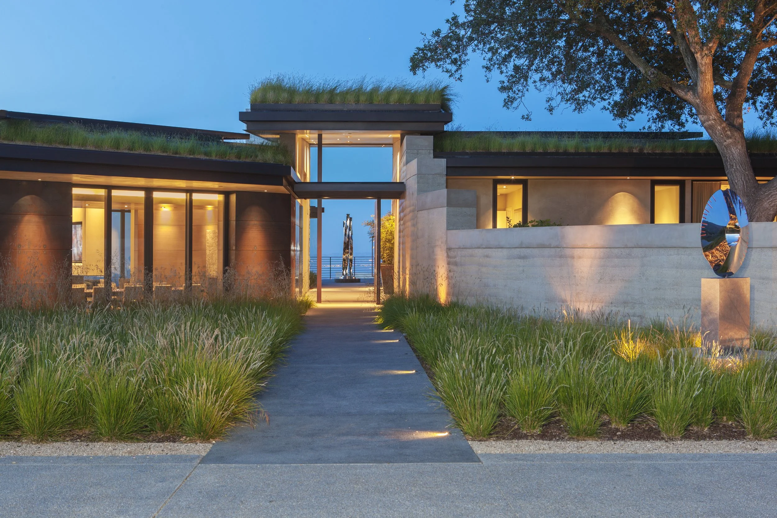 Entry - Los Altos Hills Private Residence