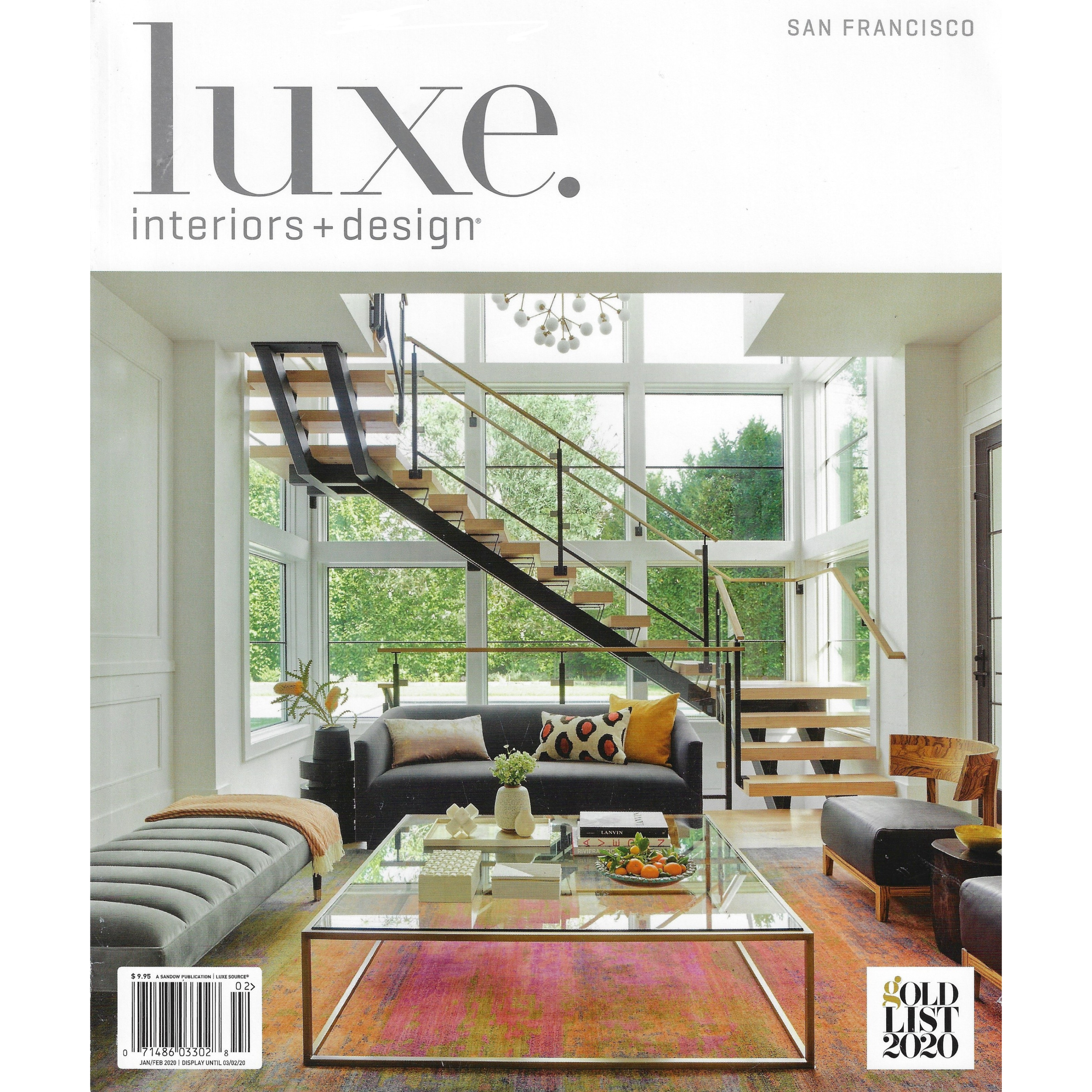 Luxe Interiors + Design San Francisco Gold List 2020 — Design Minded