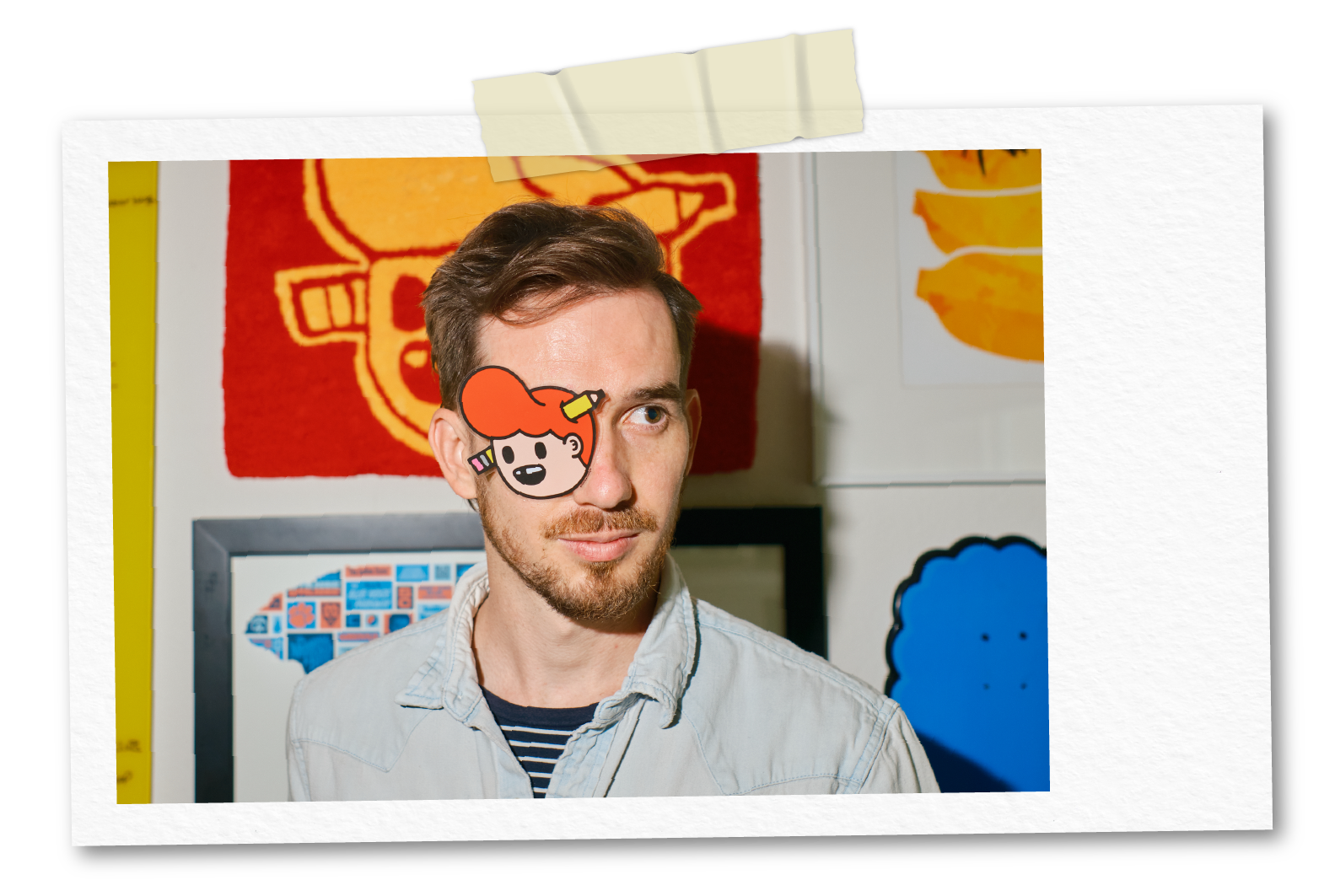Horizontal headshot image of Tyler Pate of The Creative Pain