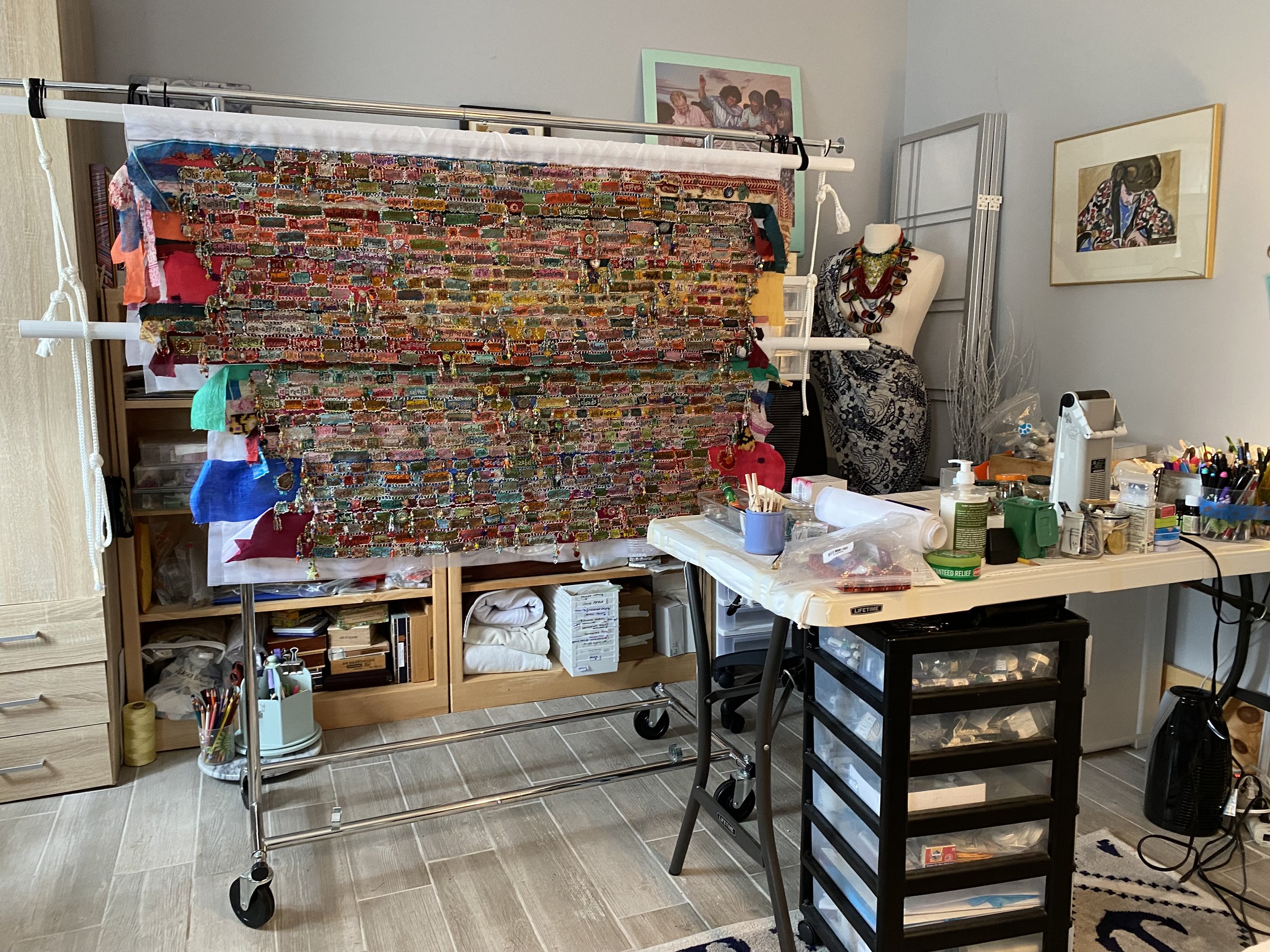 Top two panels. Pine Point studio.