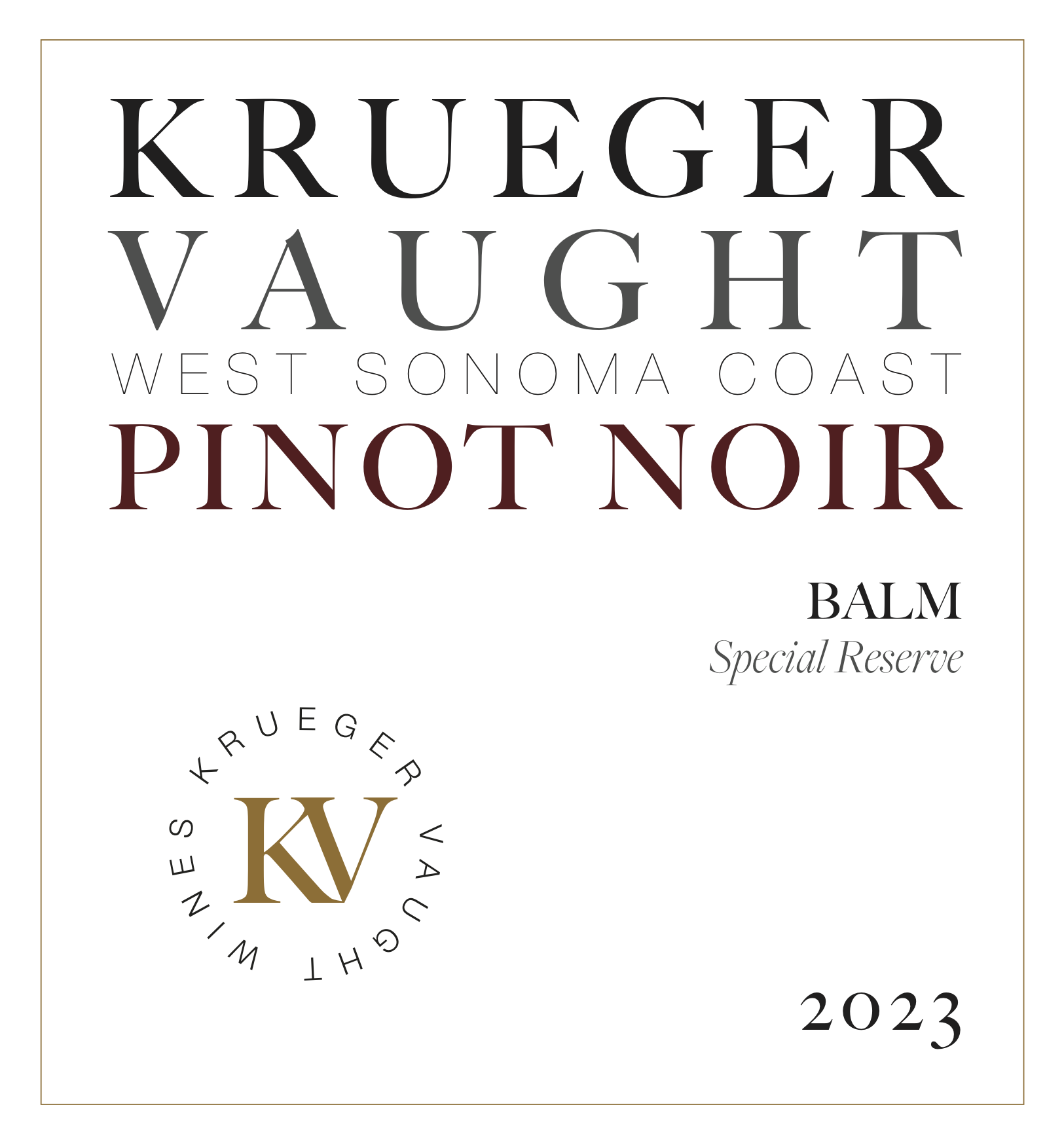 2023 Balm Pinot Noir