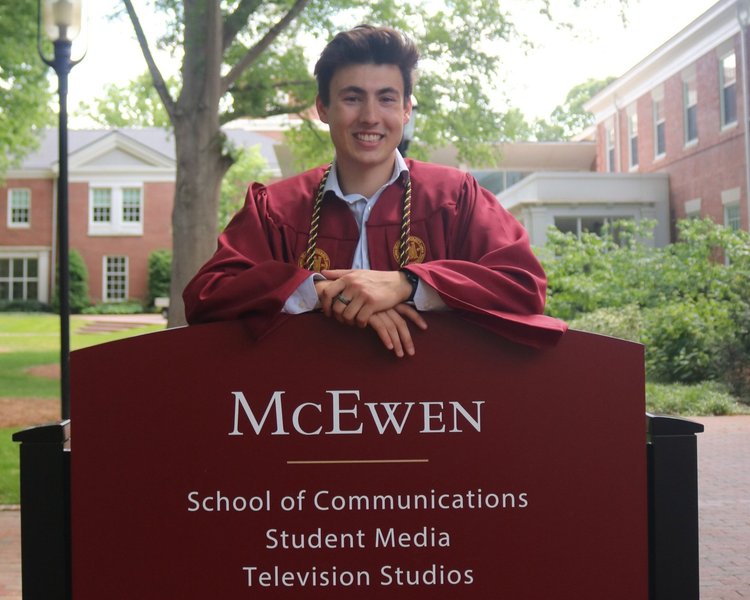 Graduation photo of Aidan