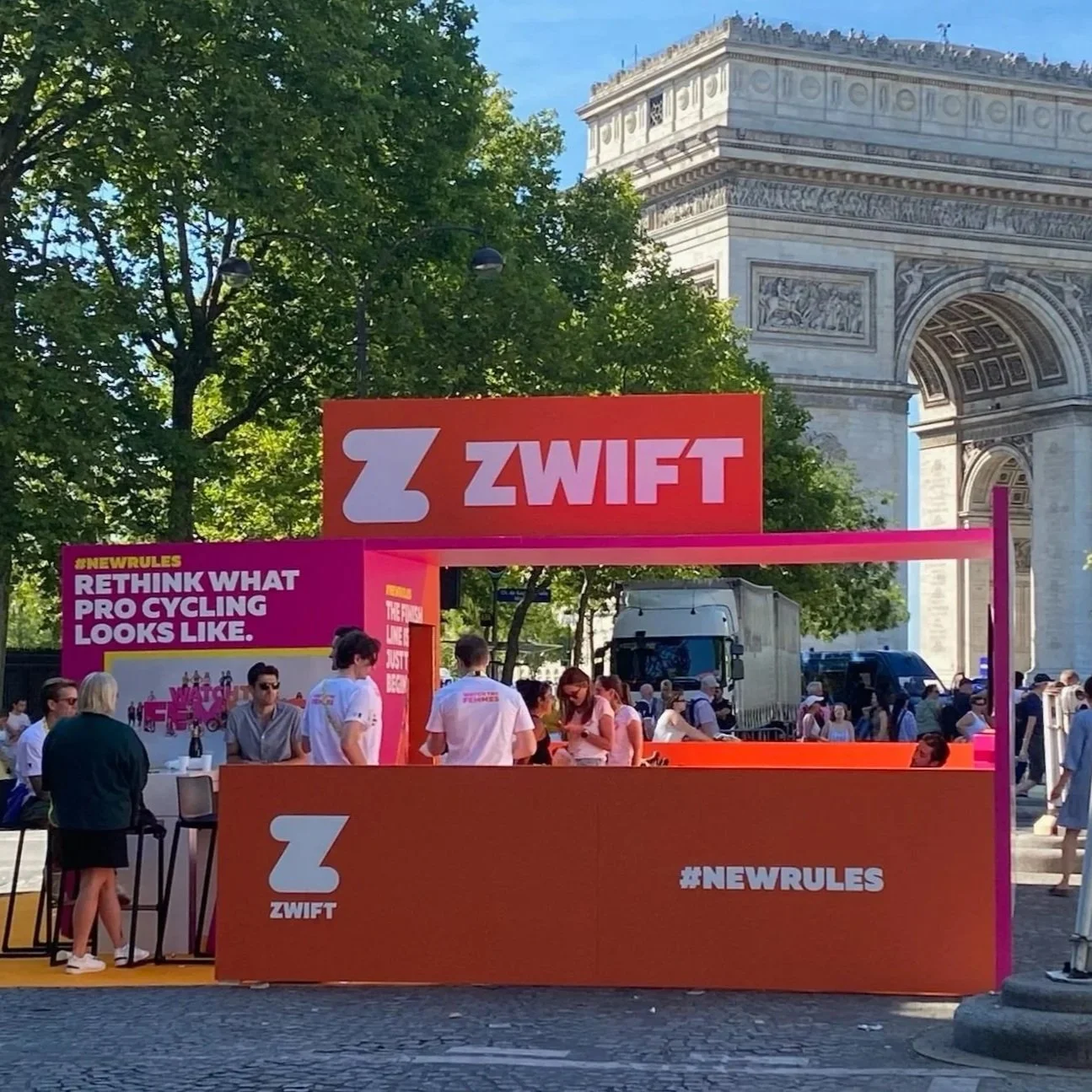 Tour de France Femmes avec Zwift