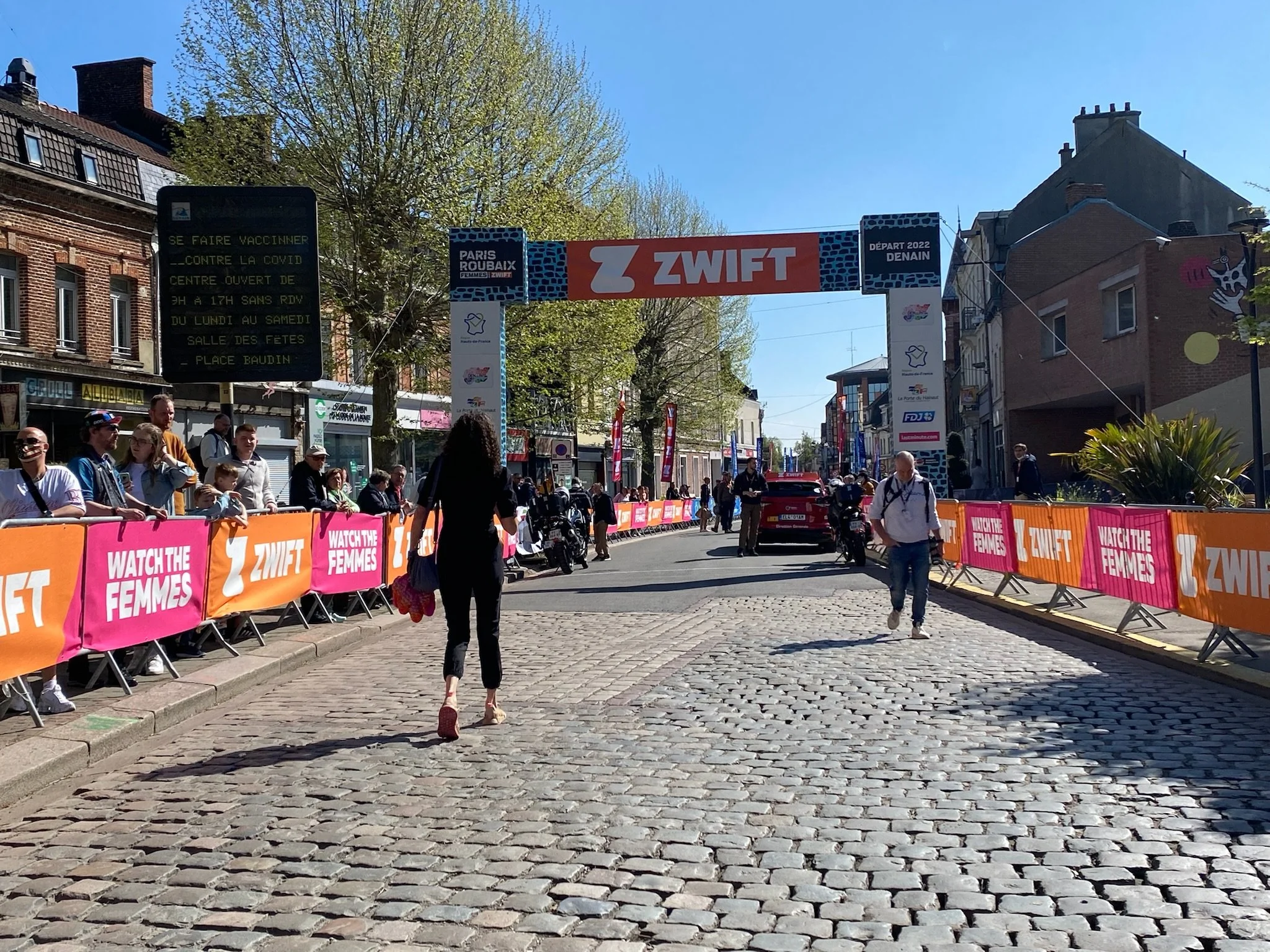 Paris-Roubaix Femmes avec Zwift