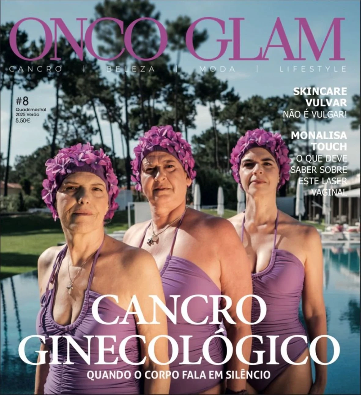 ONCOGLAM summer 2025 - Cover and photography