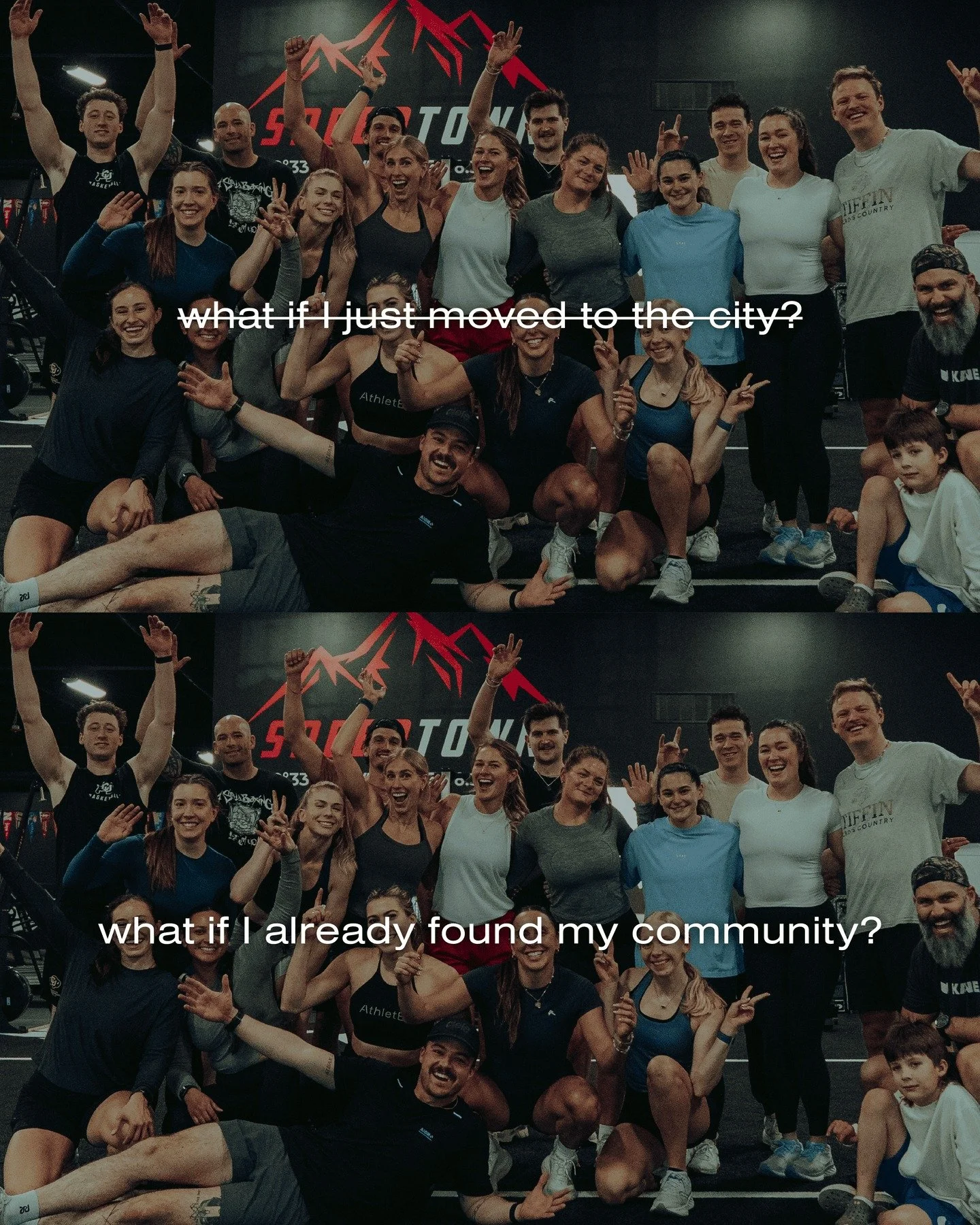 what if....

New to your city? Join the roster!
Looking for a community that gets you? RSVP to our next meetup!
Don't know anyone? Message our city captains!

❎👏 

#lifeaftersports #formercollegeathlete #athletex