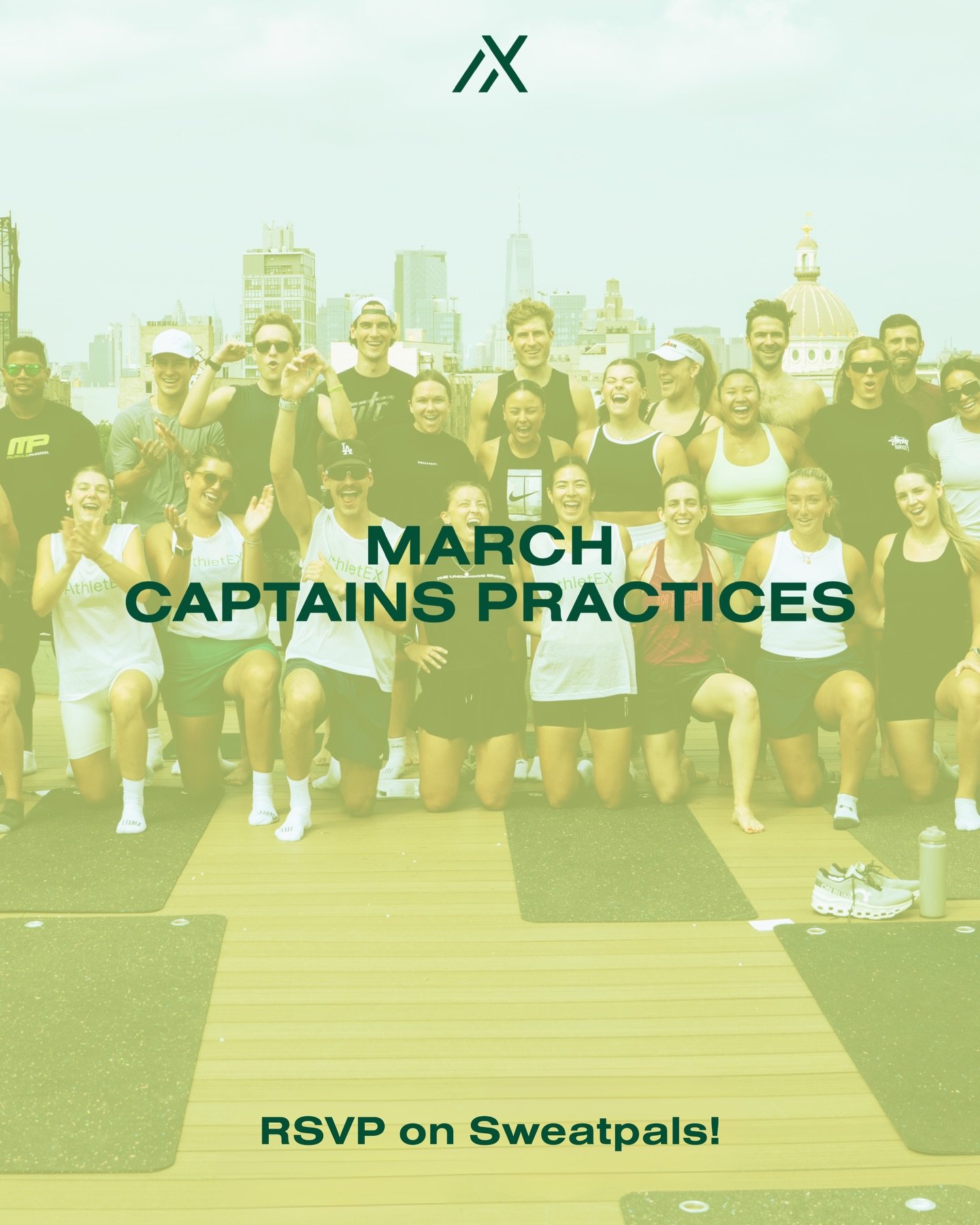 We said what we said. March #CaptainsPractices are here!

NYC
03/15 - Captains Practice with @motivny
03/19 - Captains Practice - March Madness Sip with @surfdating
03/28 - Captains Practice - Run Meetup

BOS
03/19 - Captains Practice @locotacoshops
