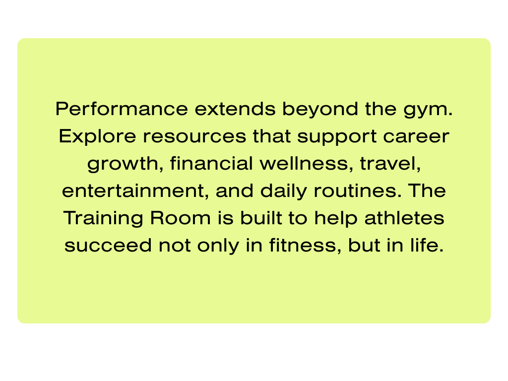 resources for life after sports - athletex