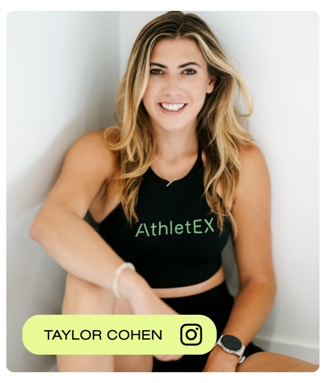 taylor cohen, athletEX