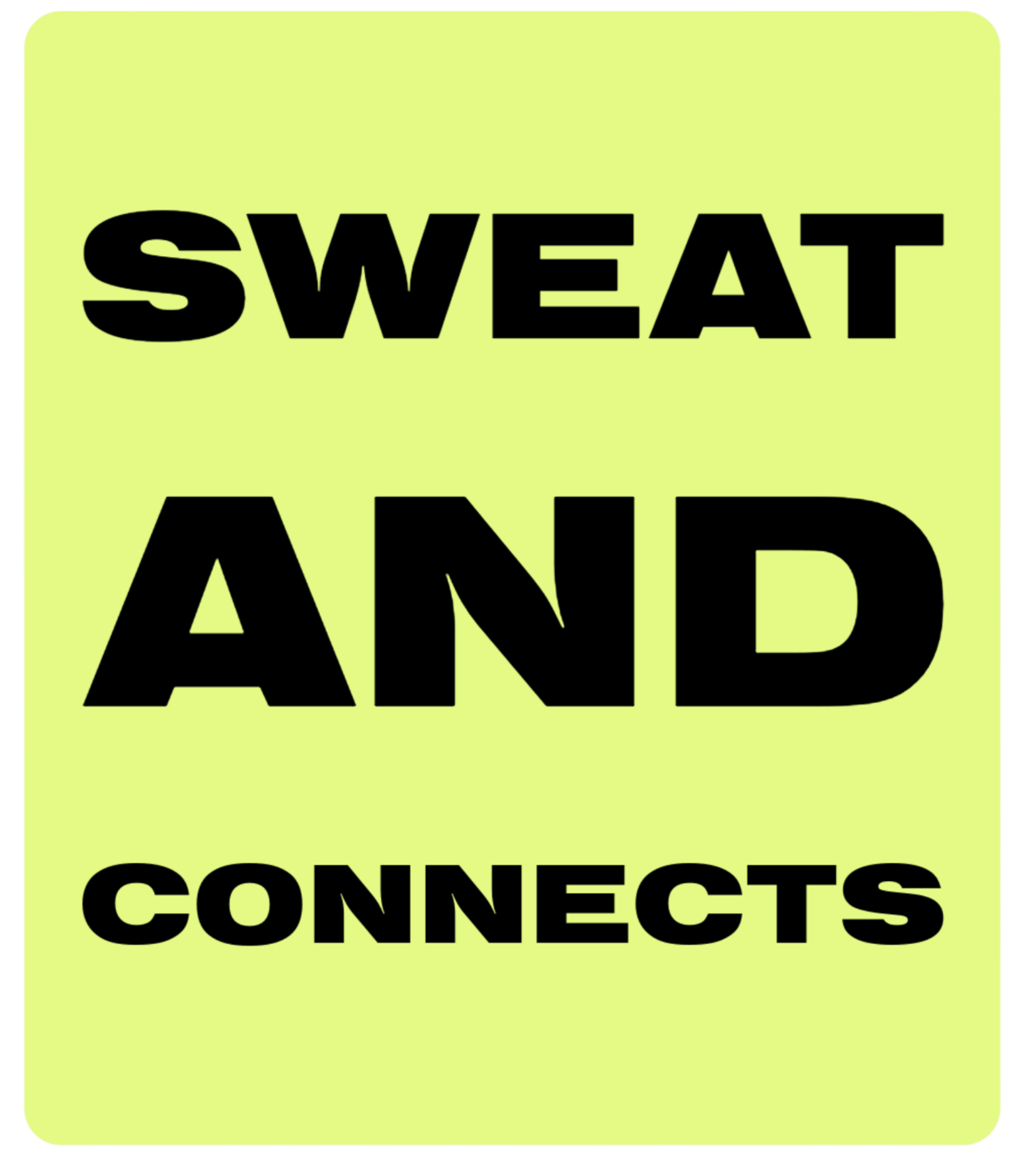 sweat and connect, life after spo