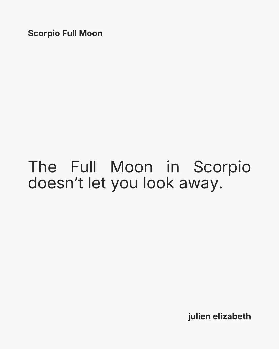 We are in the heart of Taurus season, where the earth is alive with growth and life is visibly returning. 

They say all things seem possible in May. But possibility does not come from forcing a beginning &mdash; it comes from creating space and allo